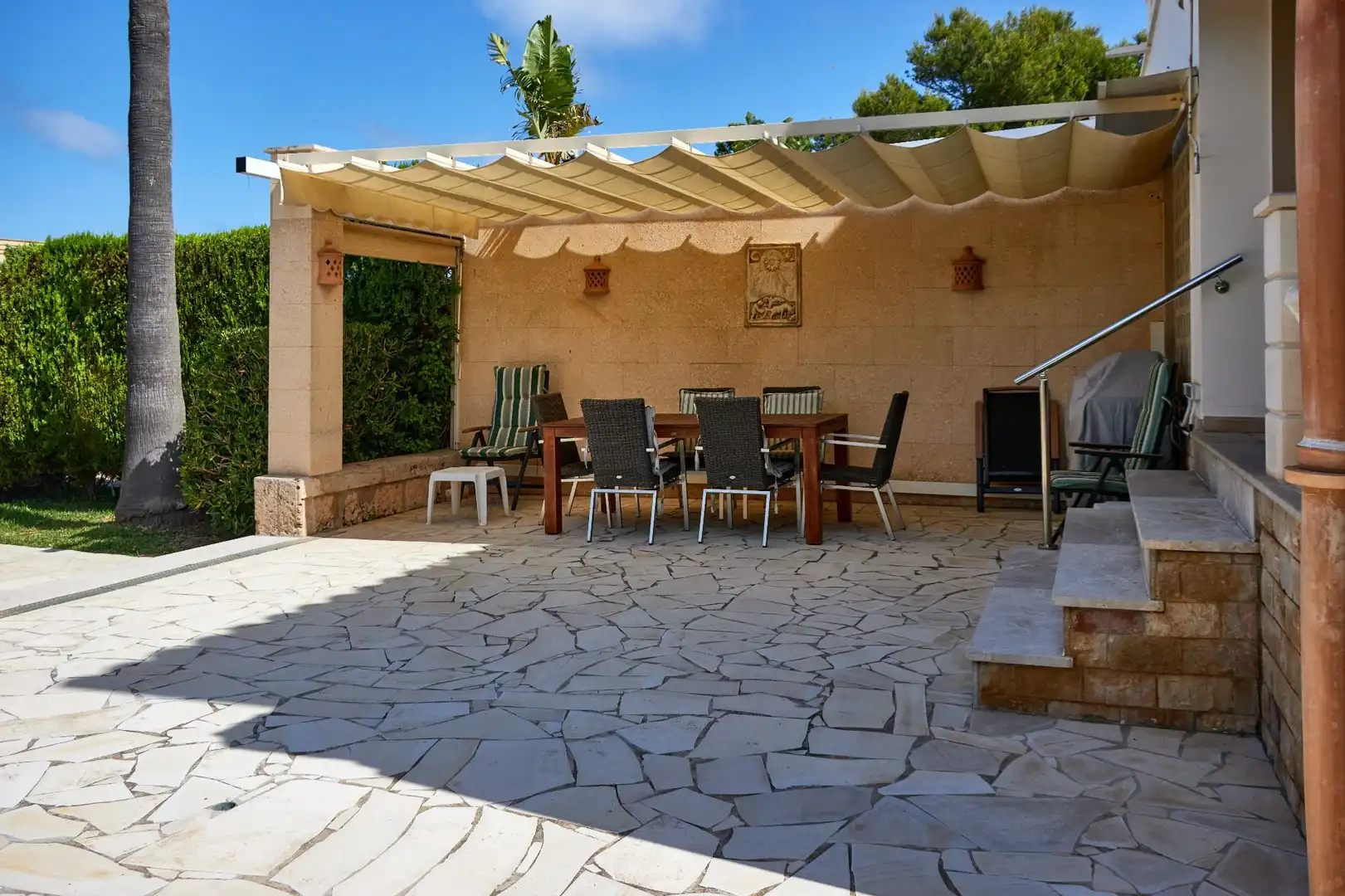 Terrace of Detached homes for sale in Llucmajor  with Air Conditioner, Heating and Private garden