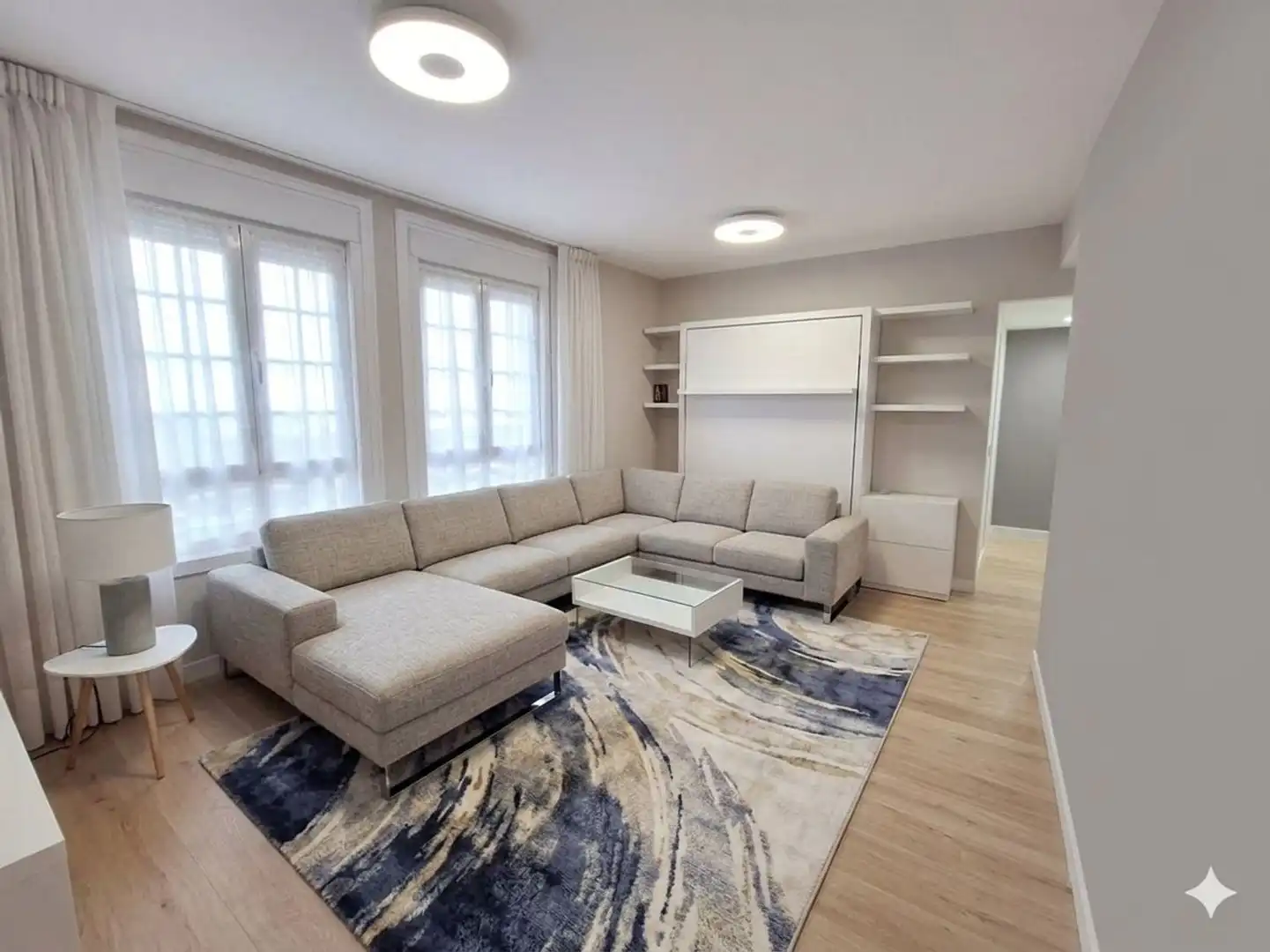 Sala d'estar de Pis en venda en A Coruña Capital 