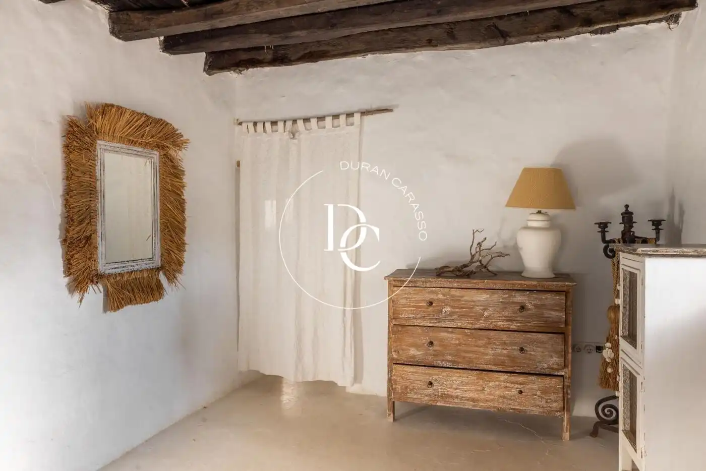 Schlafzimmer von Country house zum Verkauf in Formentera mit Privatgarten, Terrasse und Abstellraum
