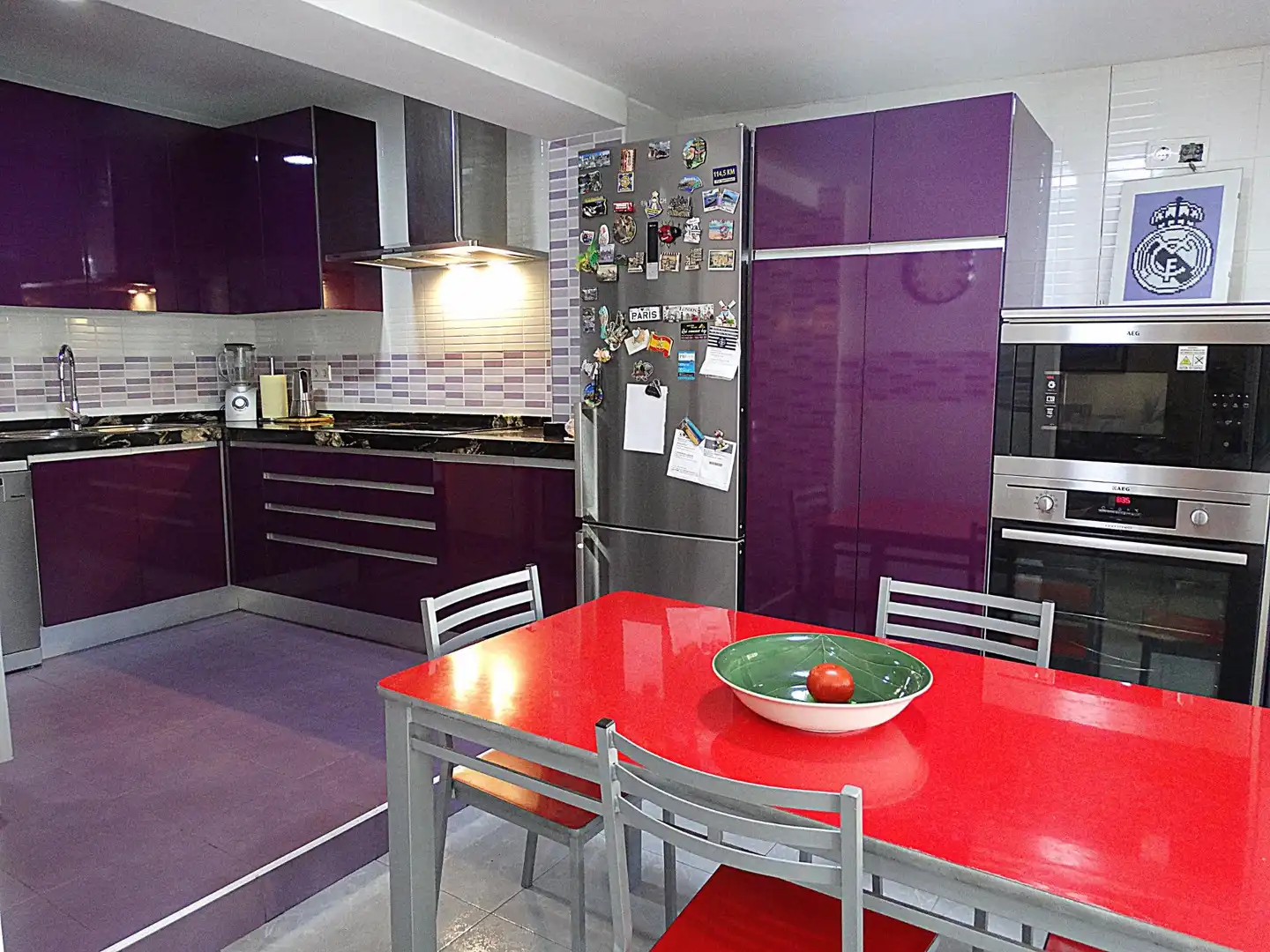Cocina de Casa o chalet en venta en Arganda del Rey con Aire acondicionado, Calefacción y Jardín privado