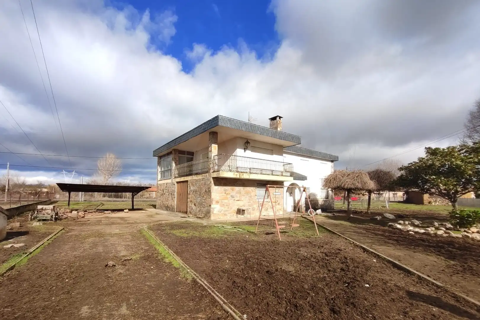 Vista exterior de Casa o chalet en venta en Astorga con Calefacción y Terraza