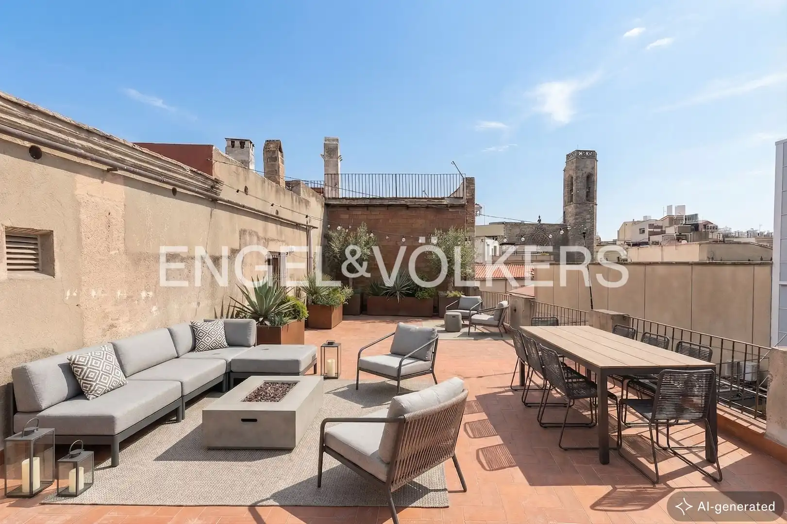 Terraza de Piso en venta en Barcelona con Aire acondicionado, Calefacción y Parquet