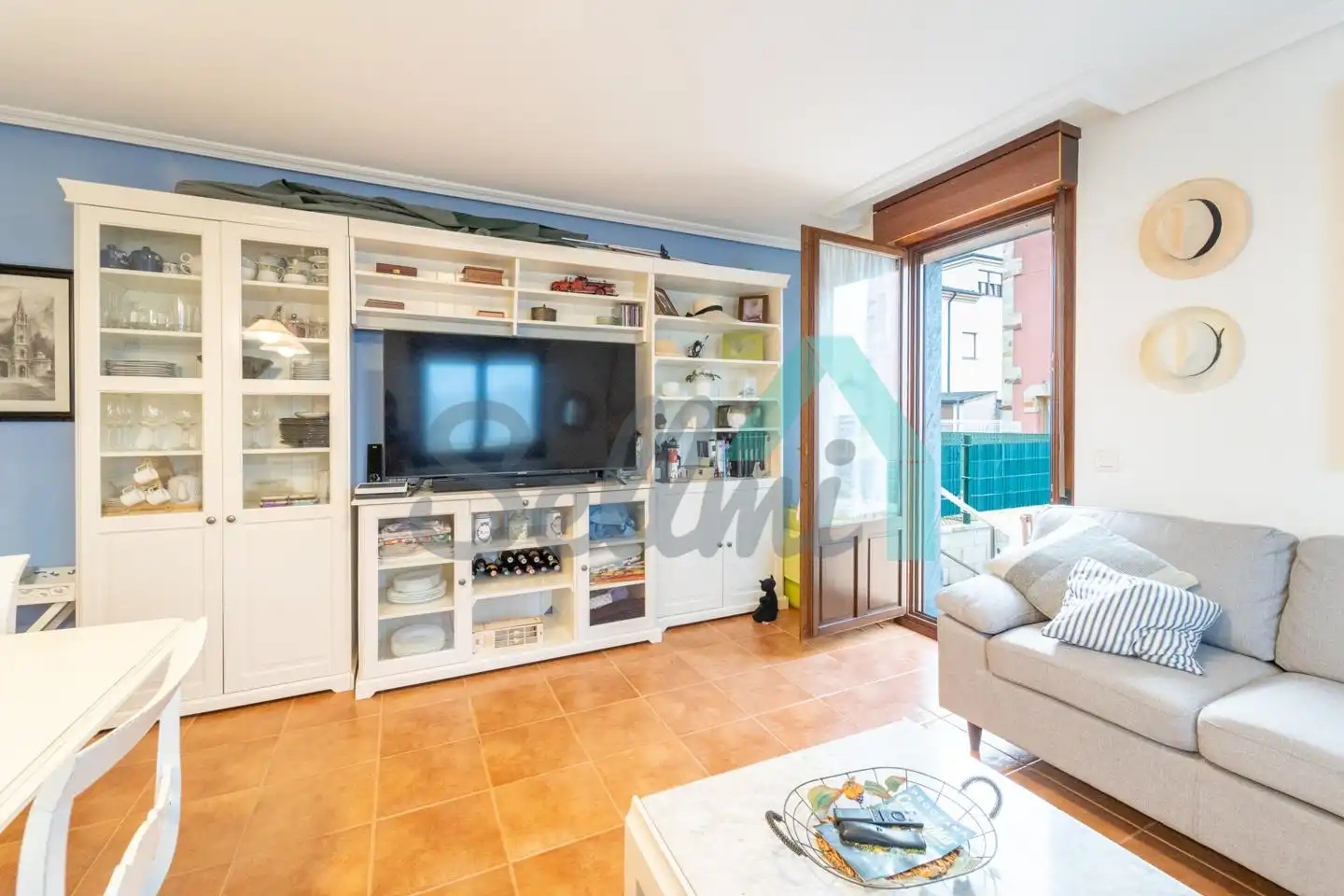 Living room of Ground floor for sale in Tapia de Casariego  with Heating, Parquet flooring and Terrace