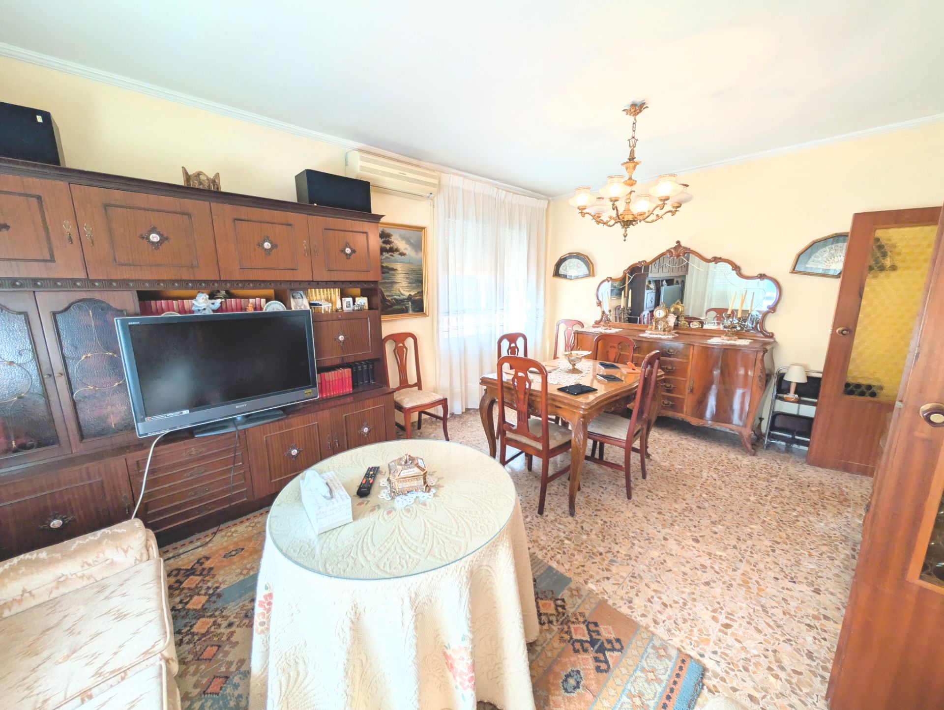 Sala d'estar de Casa o xalet en venda en Cartagena amb Jardí privat, Terrassa i Moblat