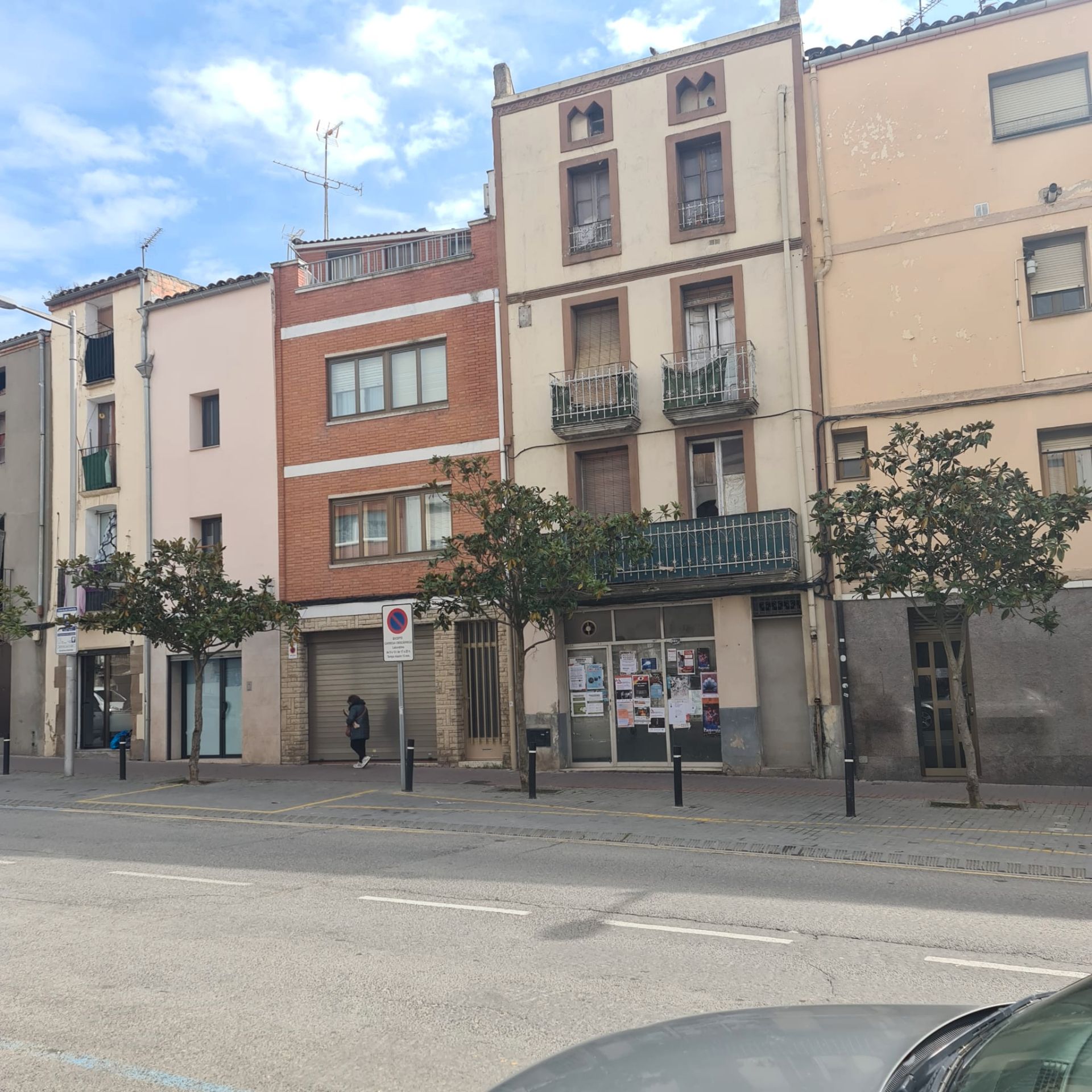 Vista exterior de Piso en venta en Cervera