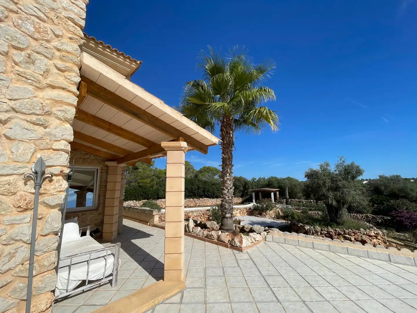 Terraza de Finca rústica en venta en Sant Llorenç des Cardassar con Aire acondicionado, Calefacción y Trastero