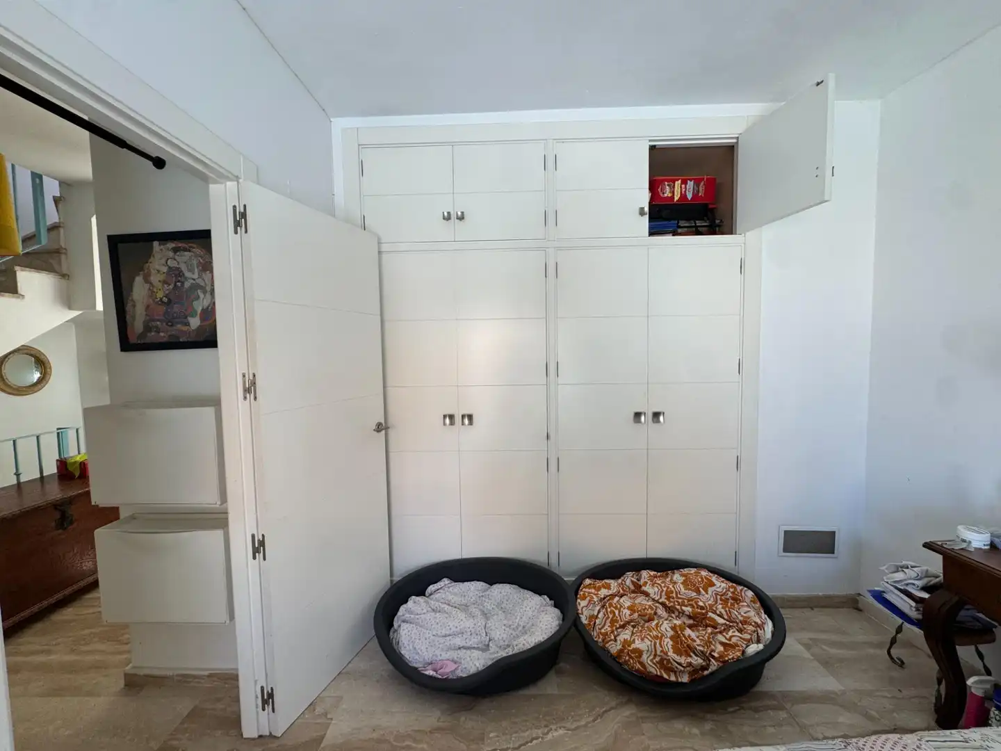 Dormitori de Casa adosada en venda en Málaga amb Aire condicionat i Balcó