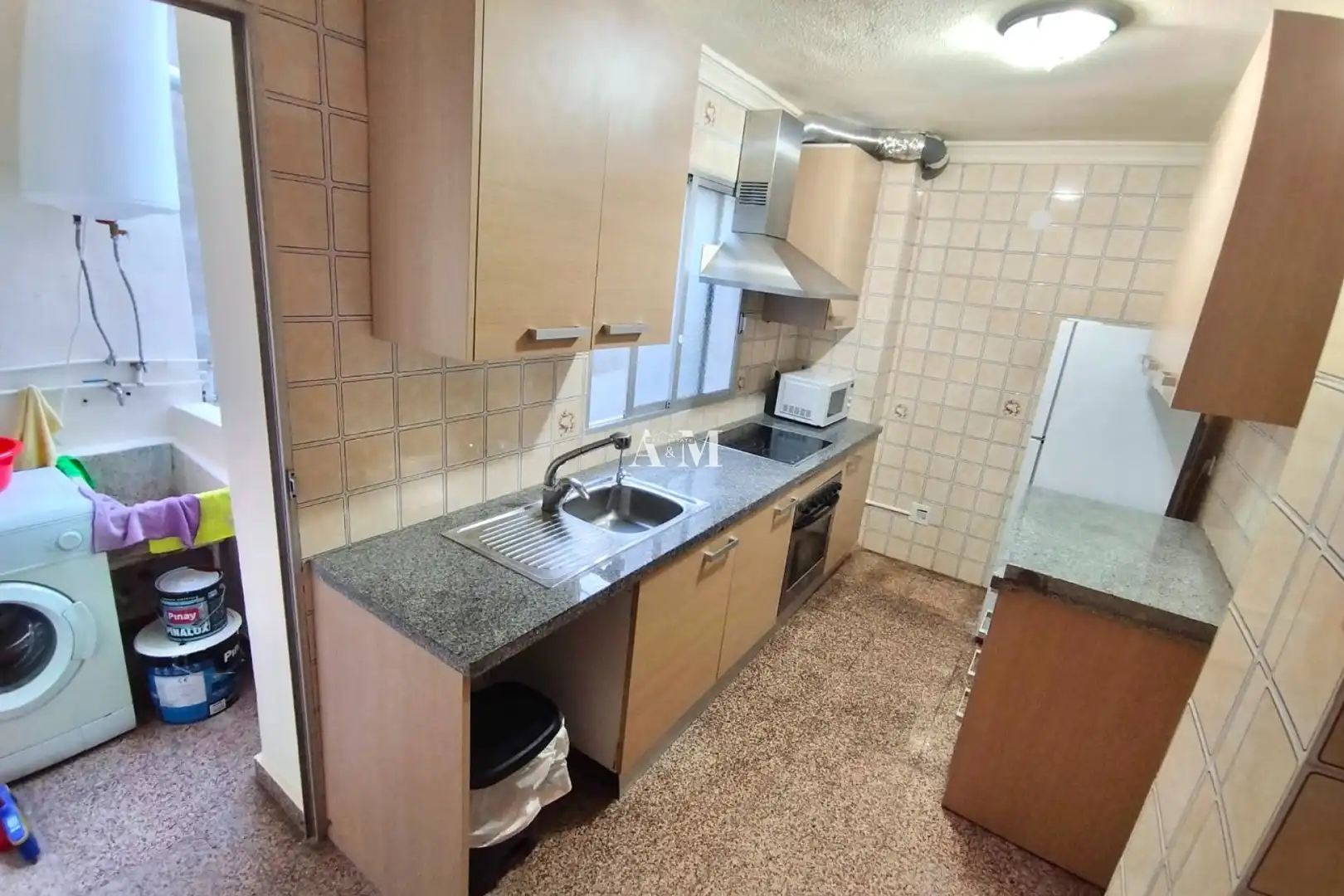 Cocina de Piso de alquiler en Almoradí con Calefacción, Terraza y Amueblado