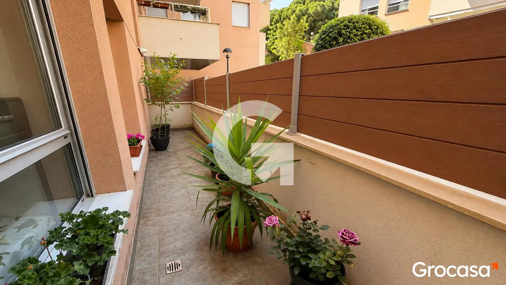 Terrasse von Wohnung zum Verkauf in Lloret de Mar mit Klimaanlage, Terrasse und Gemeinschaftspool