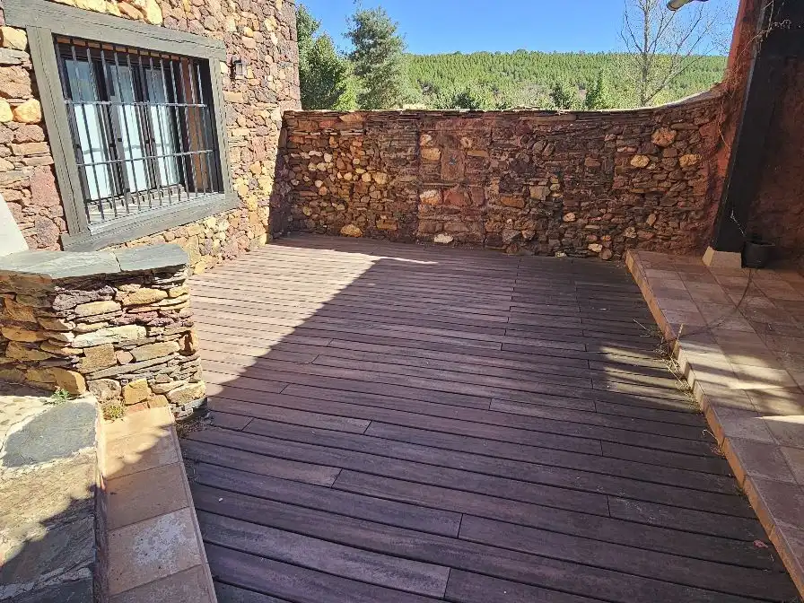 Terrassa de Casa o xalet en venda en Riaza, Segovia