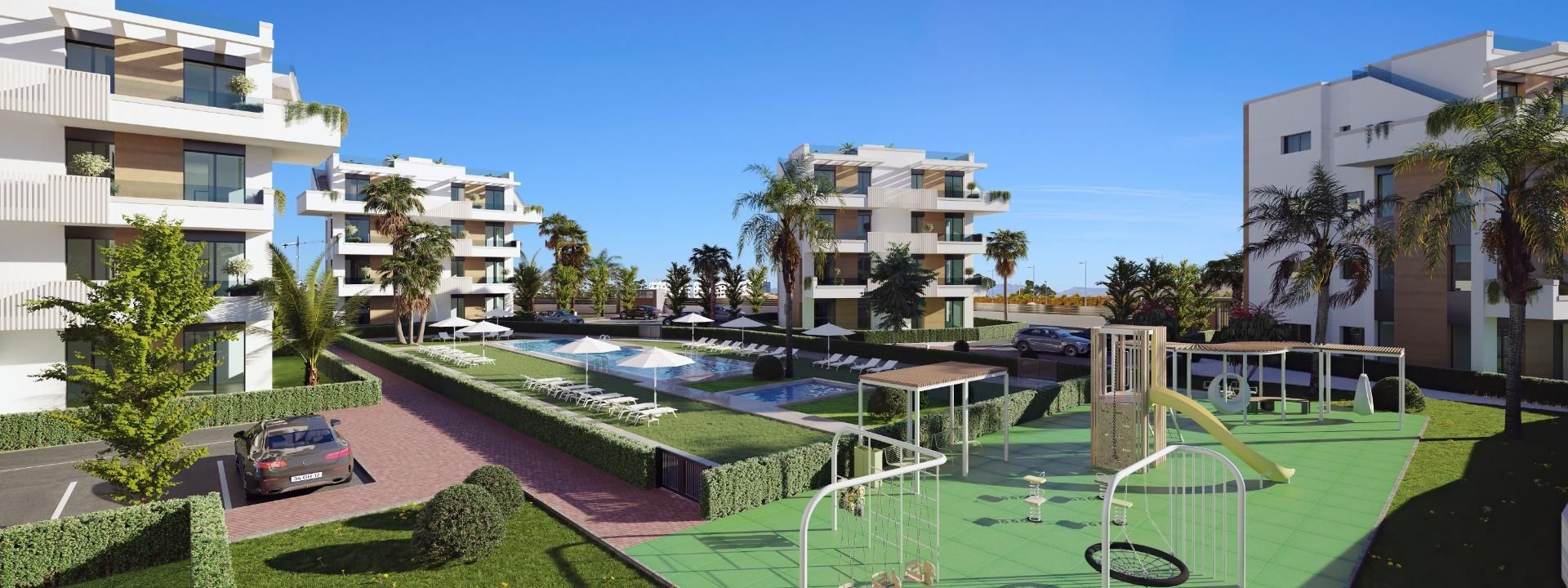 Vista exterior de Pis en venda en Torre-Pacheco amb Terrassa i Piscina