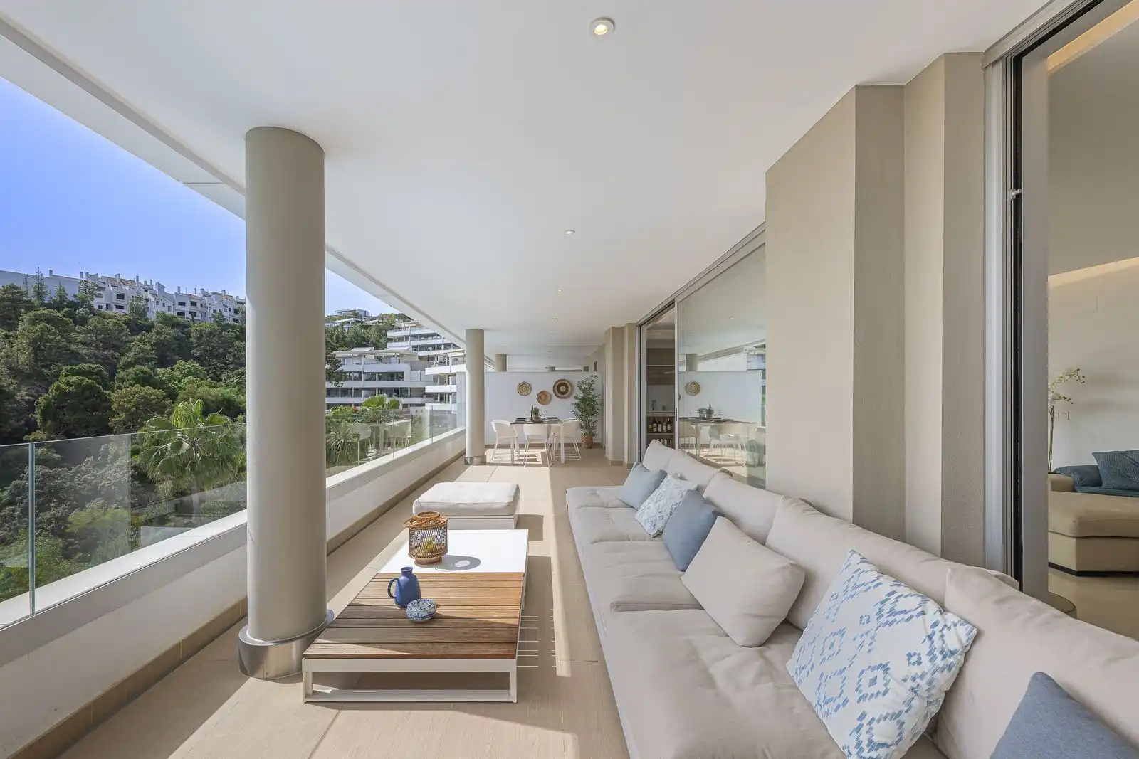 Terraza de Dúplex en venta en Benahavís con Aire acondicionado, Terraza y Trastero