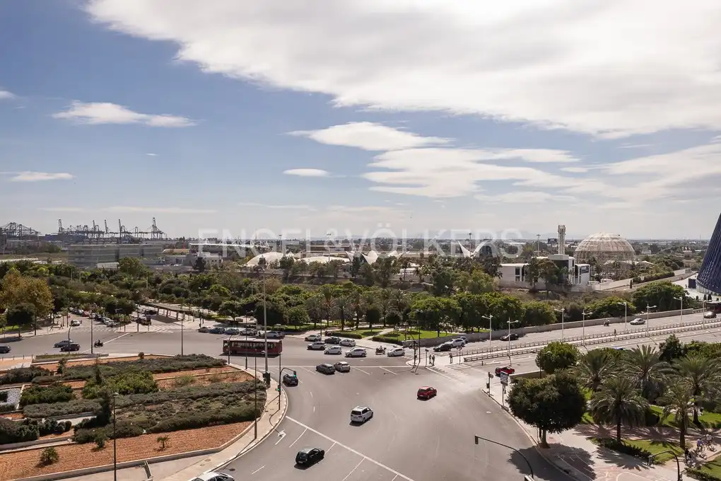 Vista exterior de Pis de lloguer en Valencia amb Aire condicionat, Calefacció i Terrassa