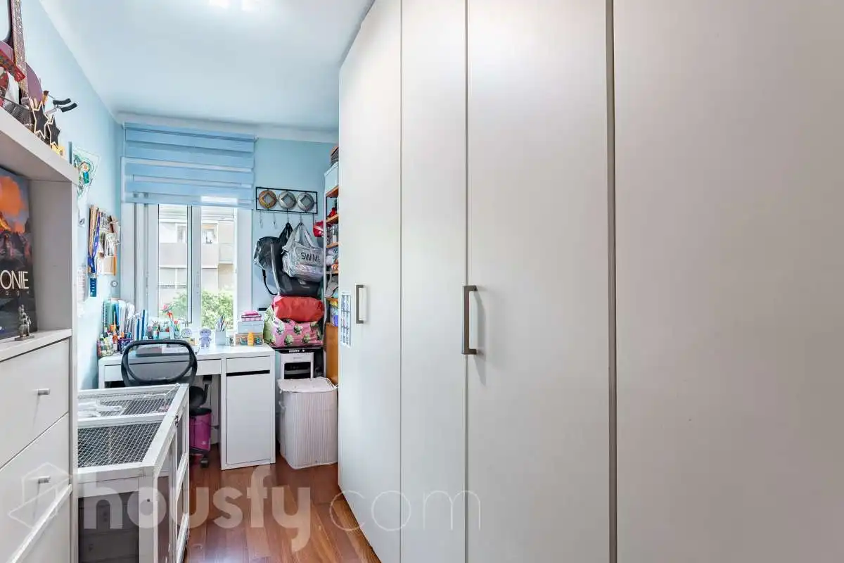 Schlafzimmer von Wohnung zum Verkauf in Barcelona mit Klimaanlage, Heizung und Möbliert
