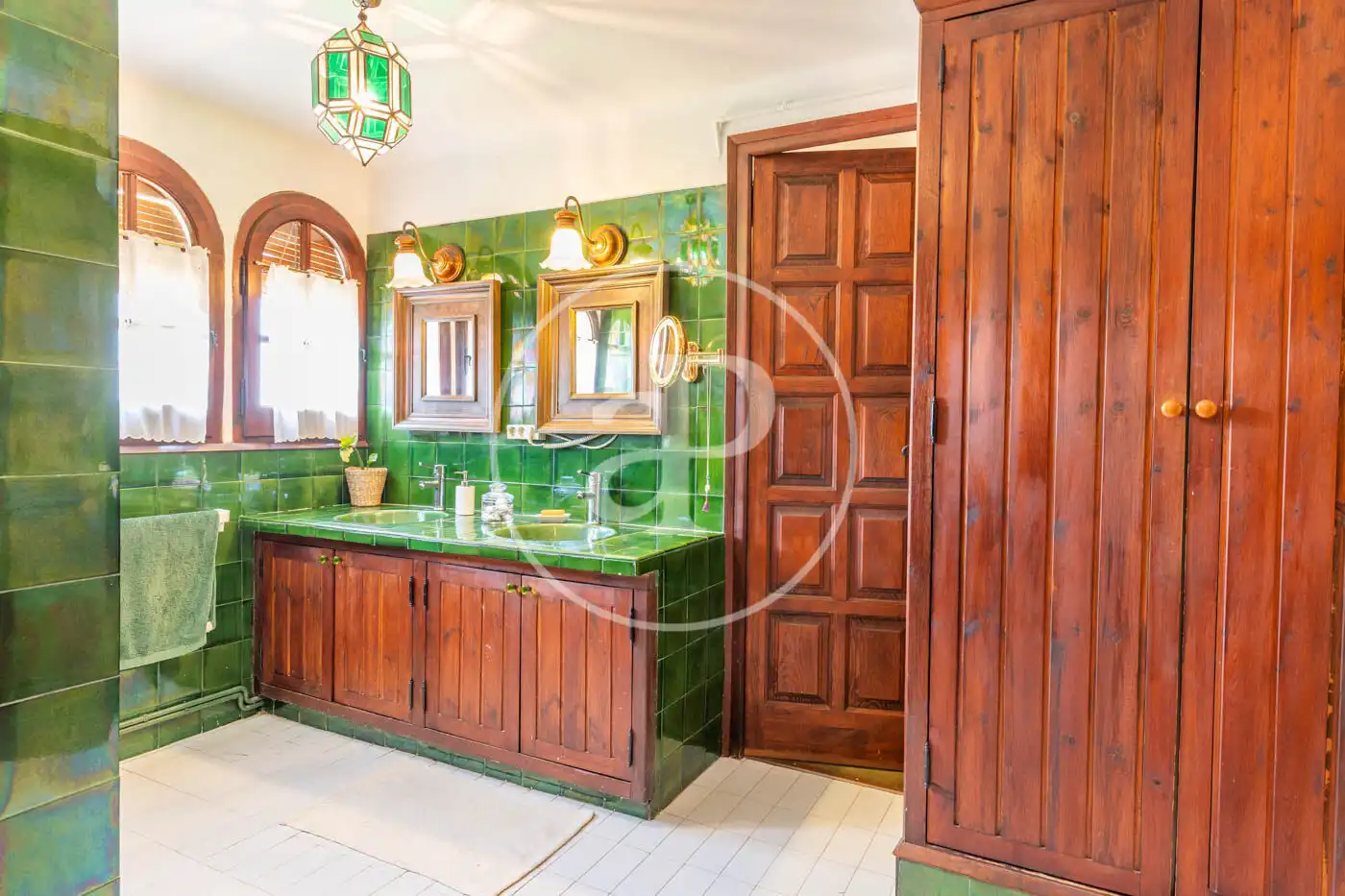 Baño de Casa o chalet en venta en Vilanova del Vallès con Calefacción, Jardín privado y Terraza