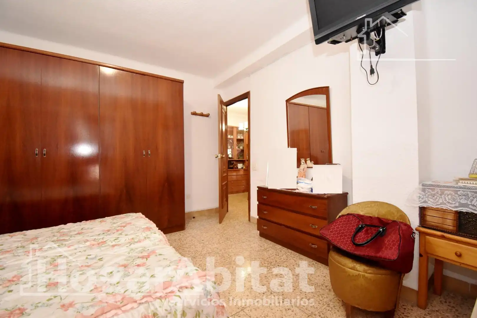 Bedroom of Flat for sale in Castellón de la Plana / Castelló de la Plana  with Terrace