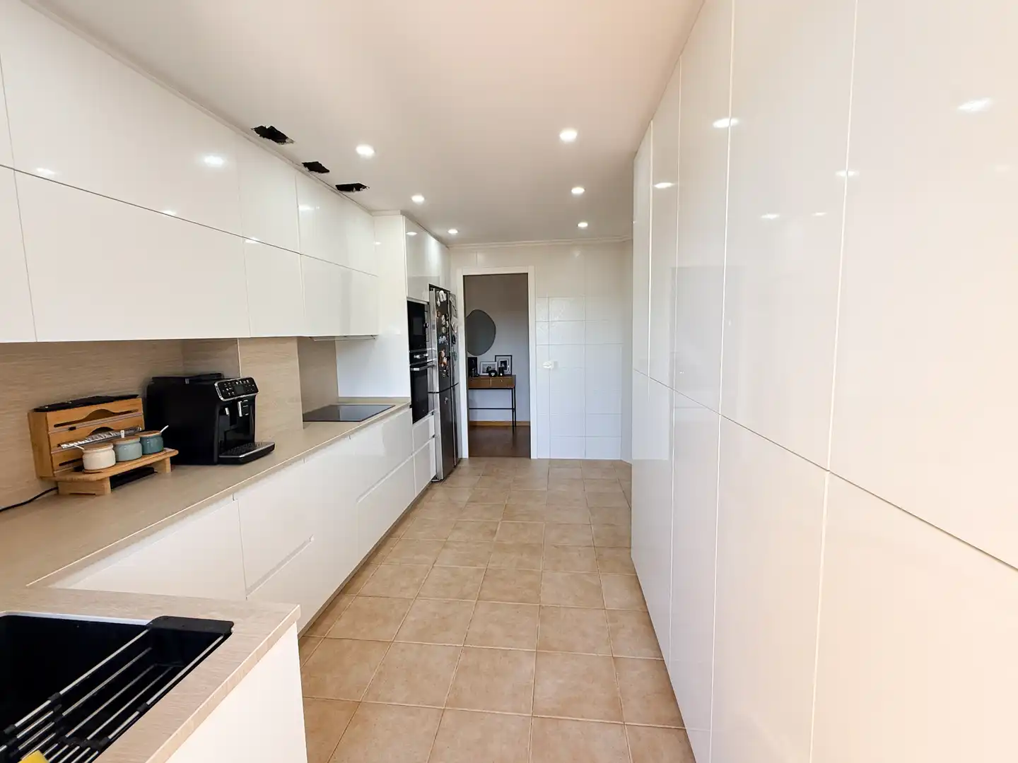 Cocina de Piso en venta en Vilagarcía de Arousa con Calefacción, Parquet y Terraza