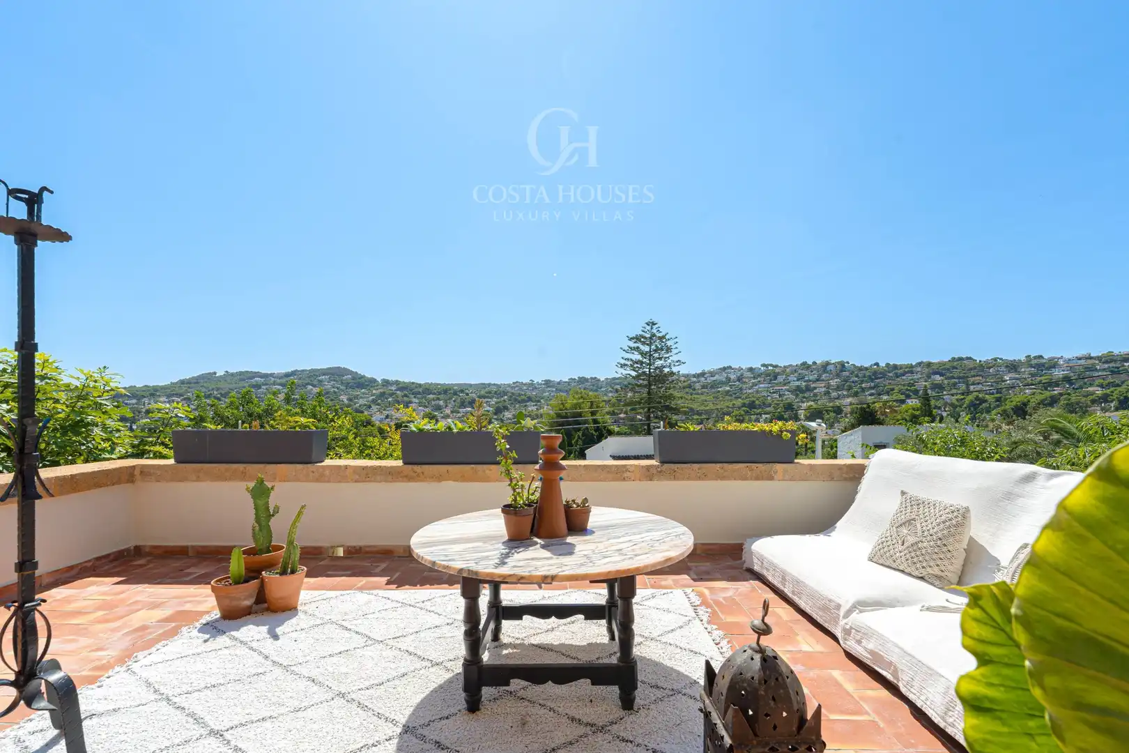 Terrace of Houses for sale in Jávea / Xàbia  with Air Conditioner, Private garden and Terrace
