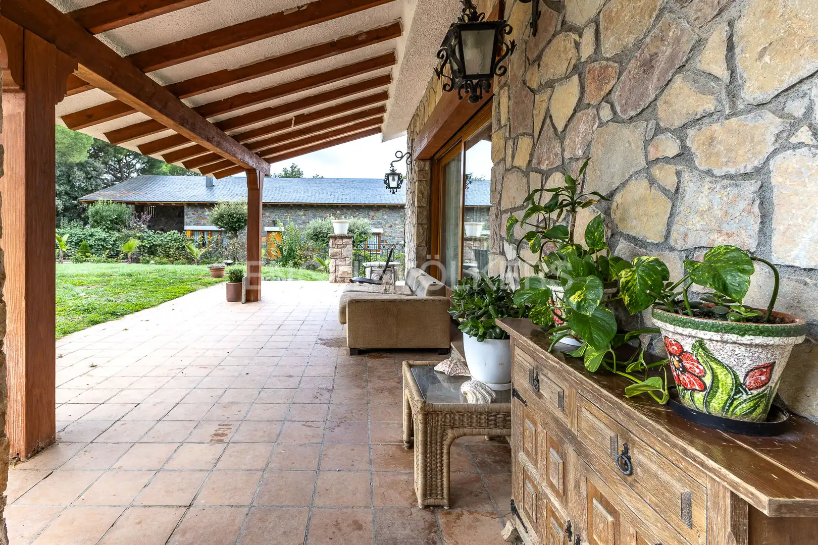 Terrassa de Casa o xalet en venda en Seva amb Aire condicionat, Calefacció i Jardí privat