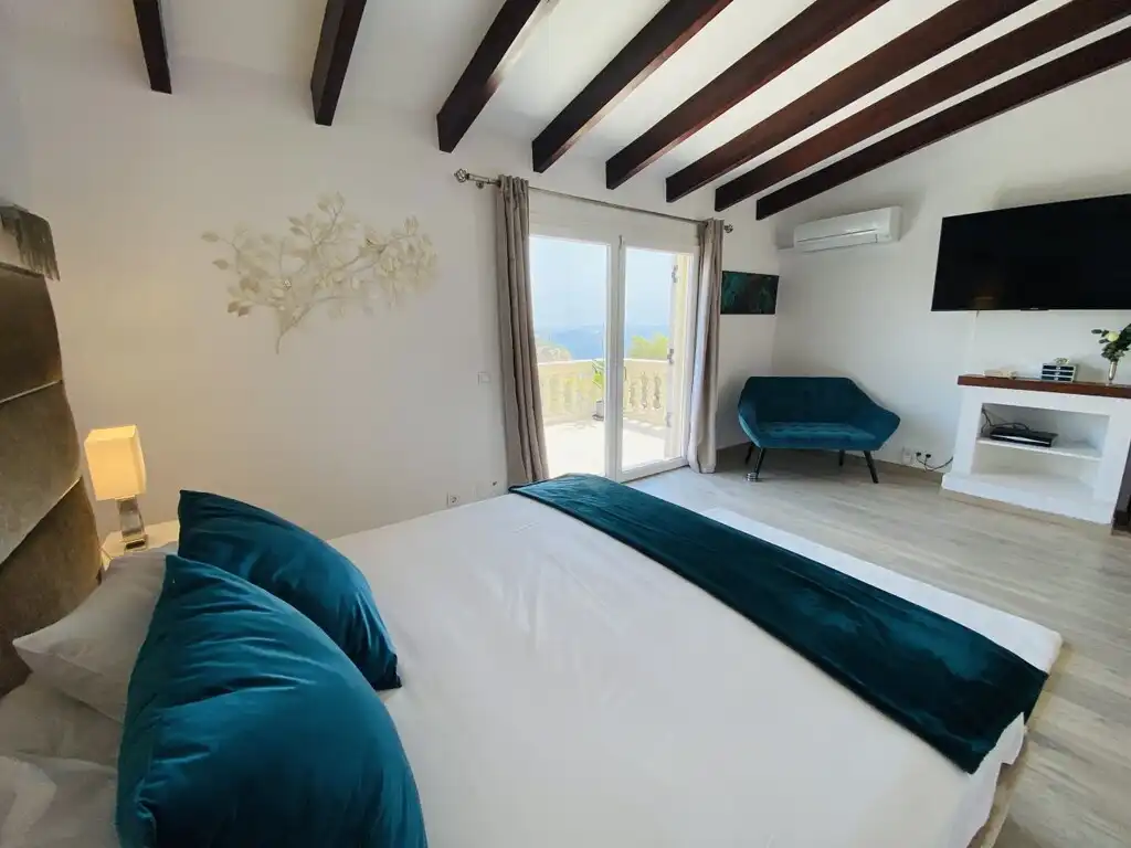 Bedroom of Houses for sale in Calvià  with Air Conditioner, Private garden and Terrace