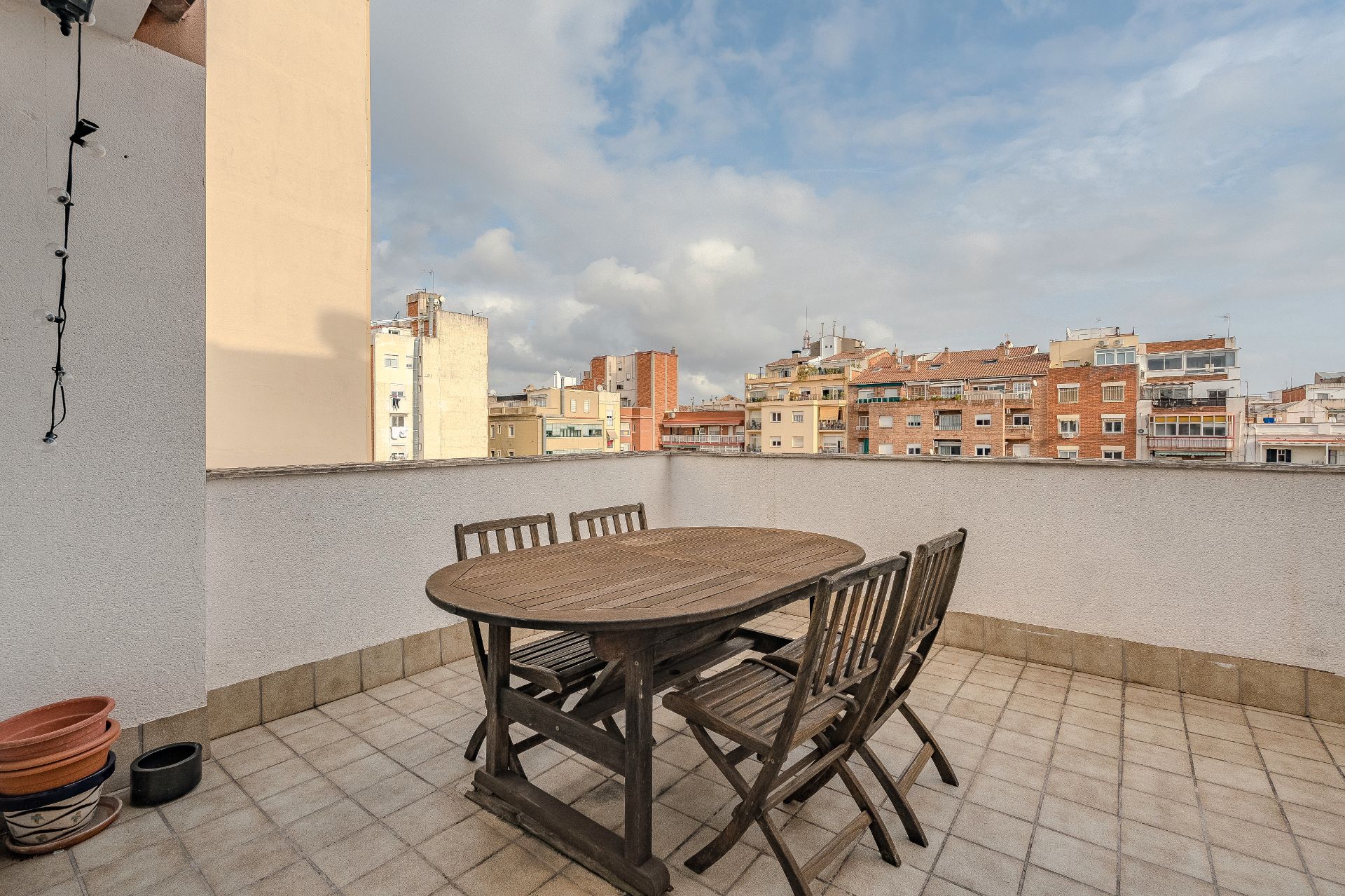 Terrace of Attic for sale in  Barcelona Capital  with Heating, Parquet flooring and Terrace