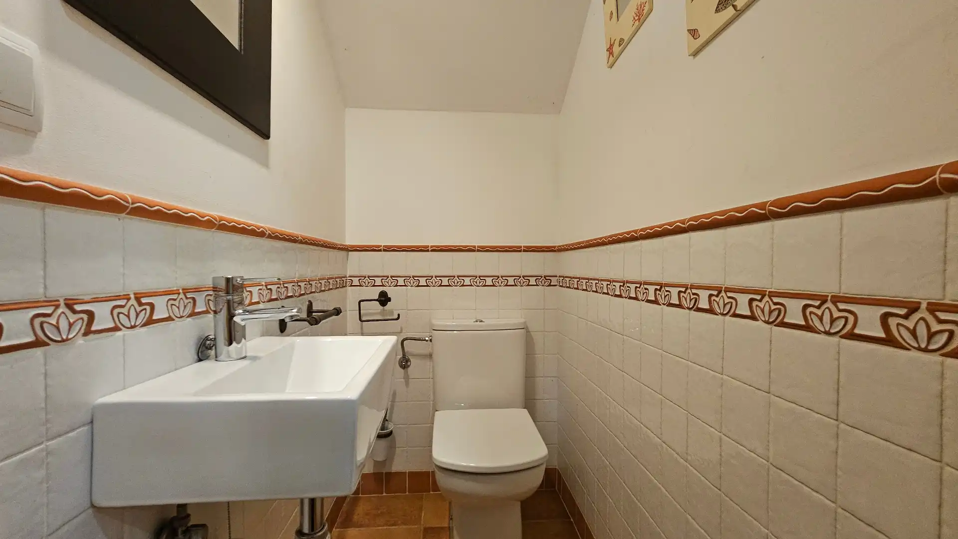 Baño de Casa adosada en venta en Alegría-Dulantzi con Calefacción, Parquet y Terraza