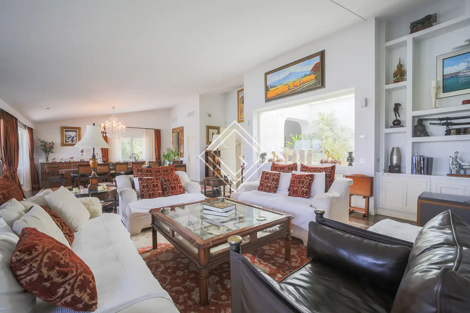 Sala de estar de Casa o chalet en venta en Algete con Aire acondicionado, Calefacción y Jardín privado