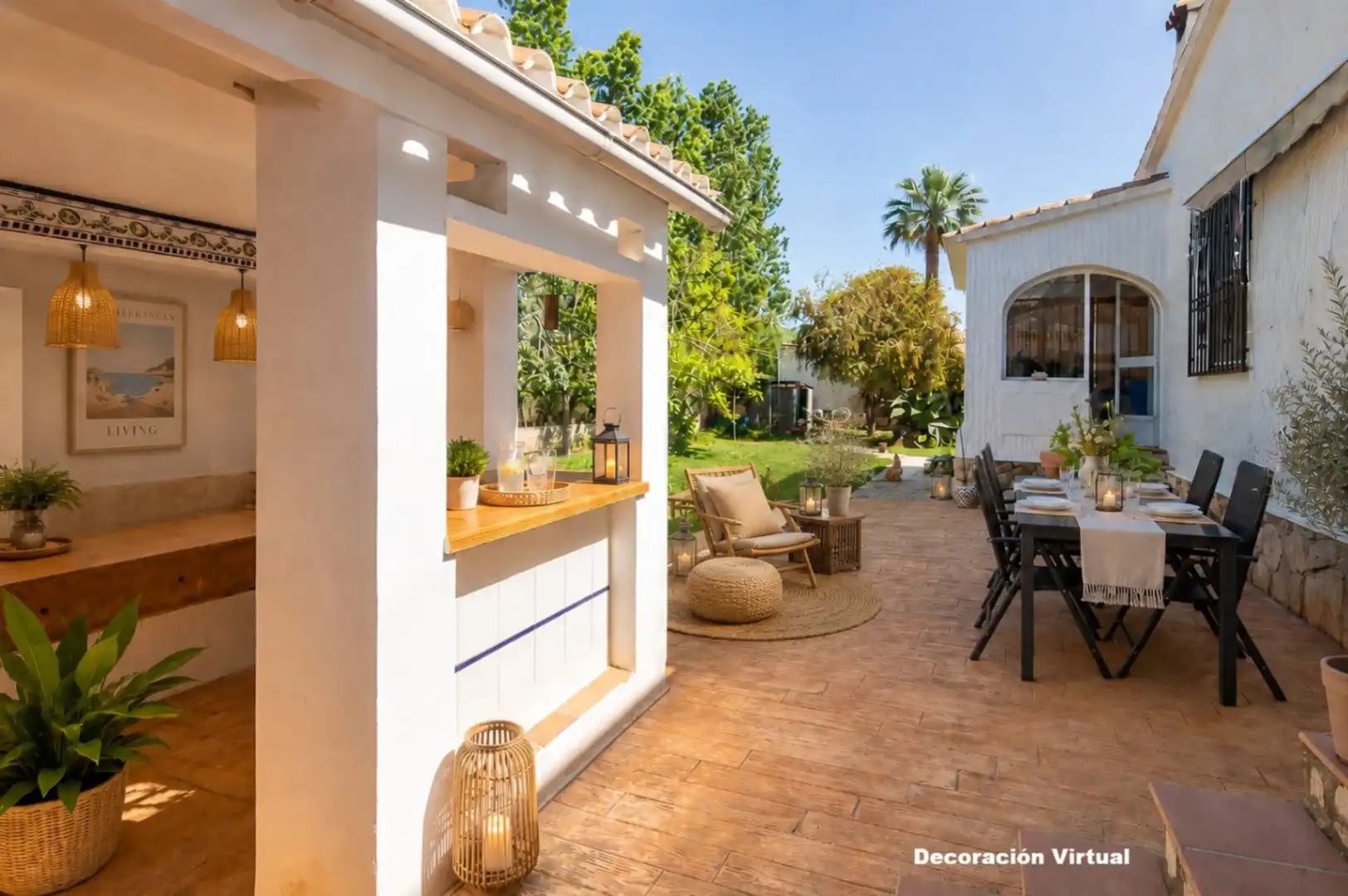 Terrassa de Casa o xalet en venda en Dénia amb Aire condicionat, Calefacció i Terrassa