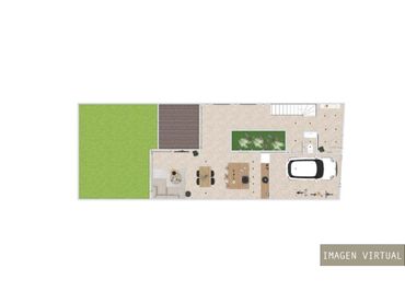 Casa amb jardí en venda a MARÍANA PINEDA