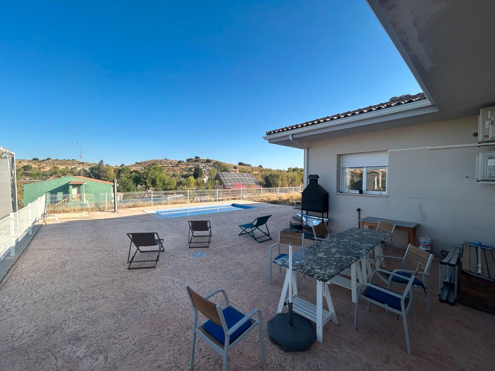 Terrassa de Casa o xalet en venda en Villarejo de Salvanés amb Aire condicionat, Calefacció i Jardí privat