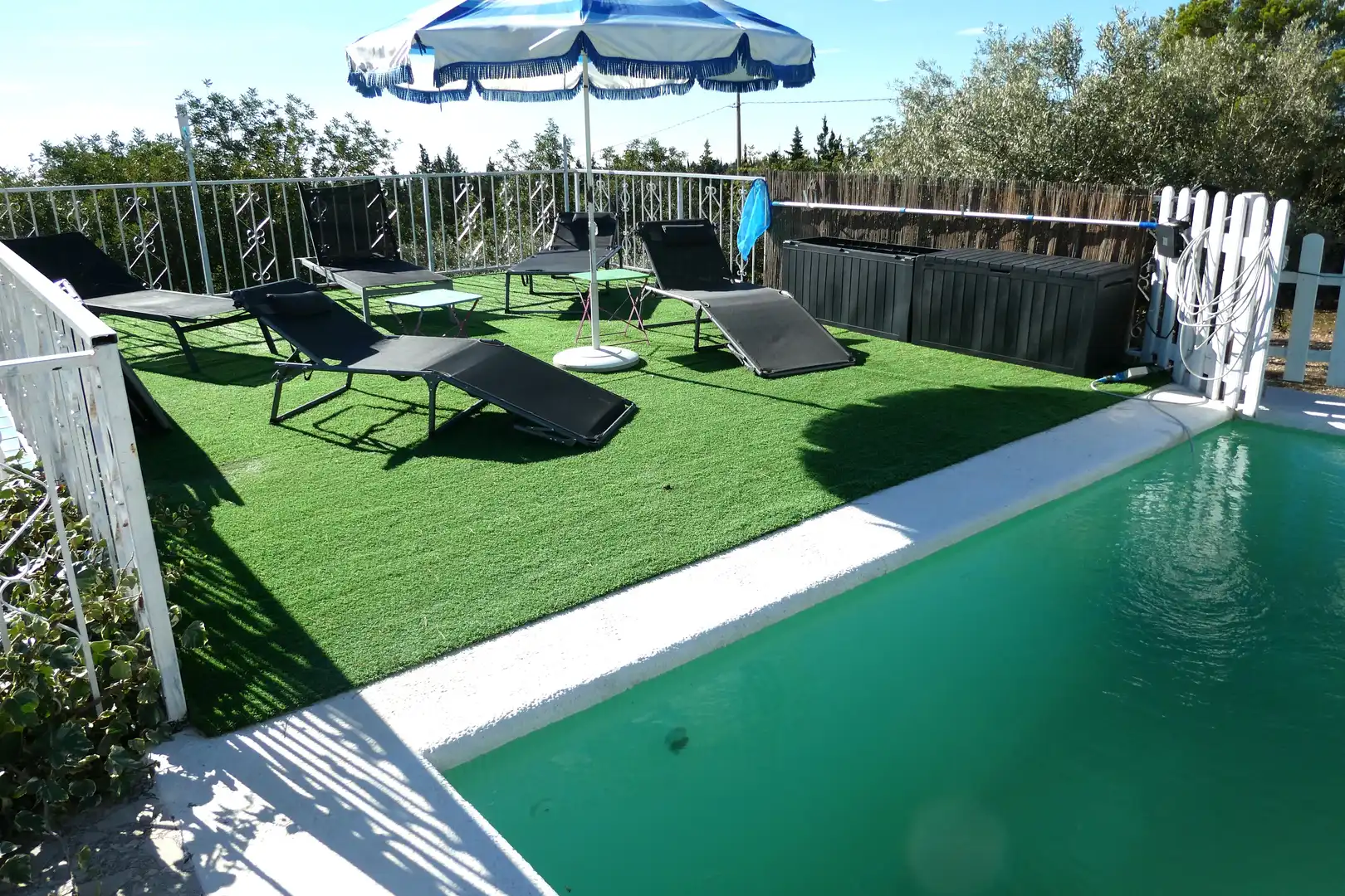 Piscina de Finca rústica en venda en L'Ampolla amb Aire condicionat, Jardí privat i Piscina