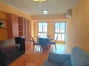 Living room of Flat for rent in Valencia  with Air Conditioner, Furnished and Balcony
