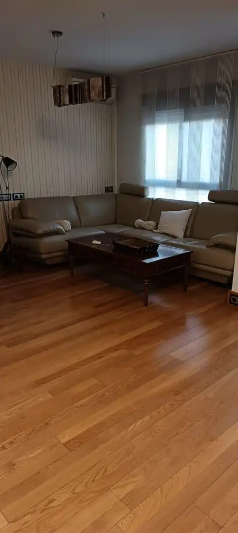 Living room of Flat for rent in Murcia  with Air Conditioner and Furnished