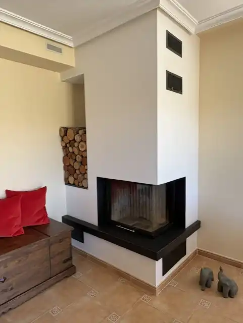 Sala de estar de Casa o chalet en venta en Boecillo con Calefacción, Parquet y Trastero