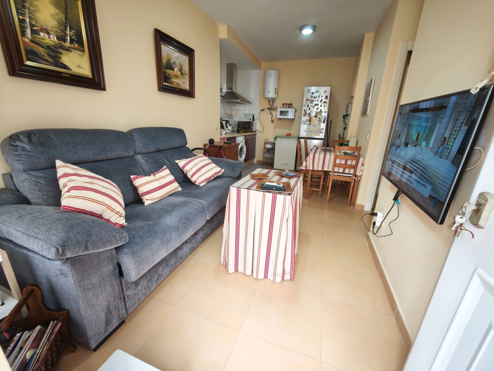 Living room of Planta baja for sale in El Puerto de Santa María  with Air Conditioner, Heating and Furnished