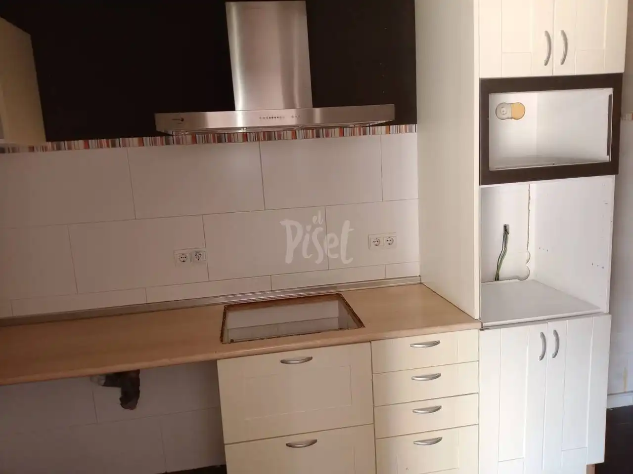 Cocina de Piso en venta en Canyelles con Jardín privado y Terraza