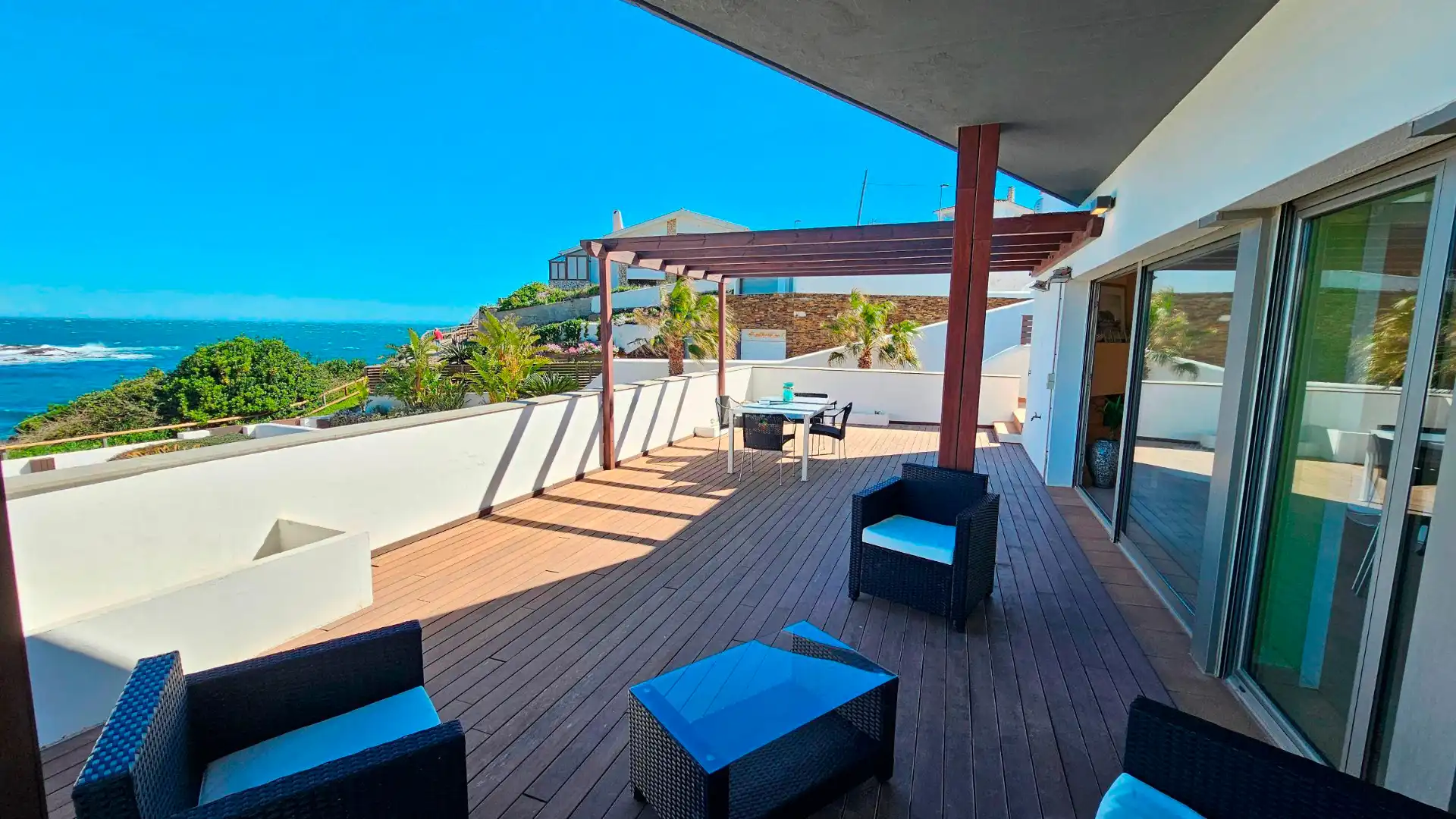 Terraza de Casa o chalet en venta en El Port de la Selva con Aire acondicionado, Calefacción y Jardín privado