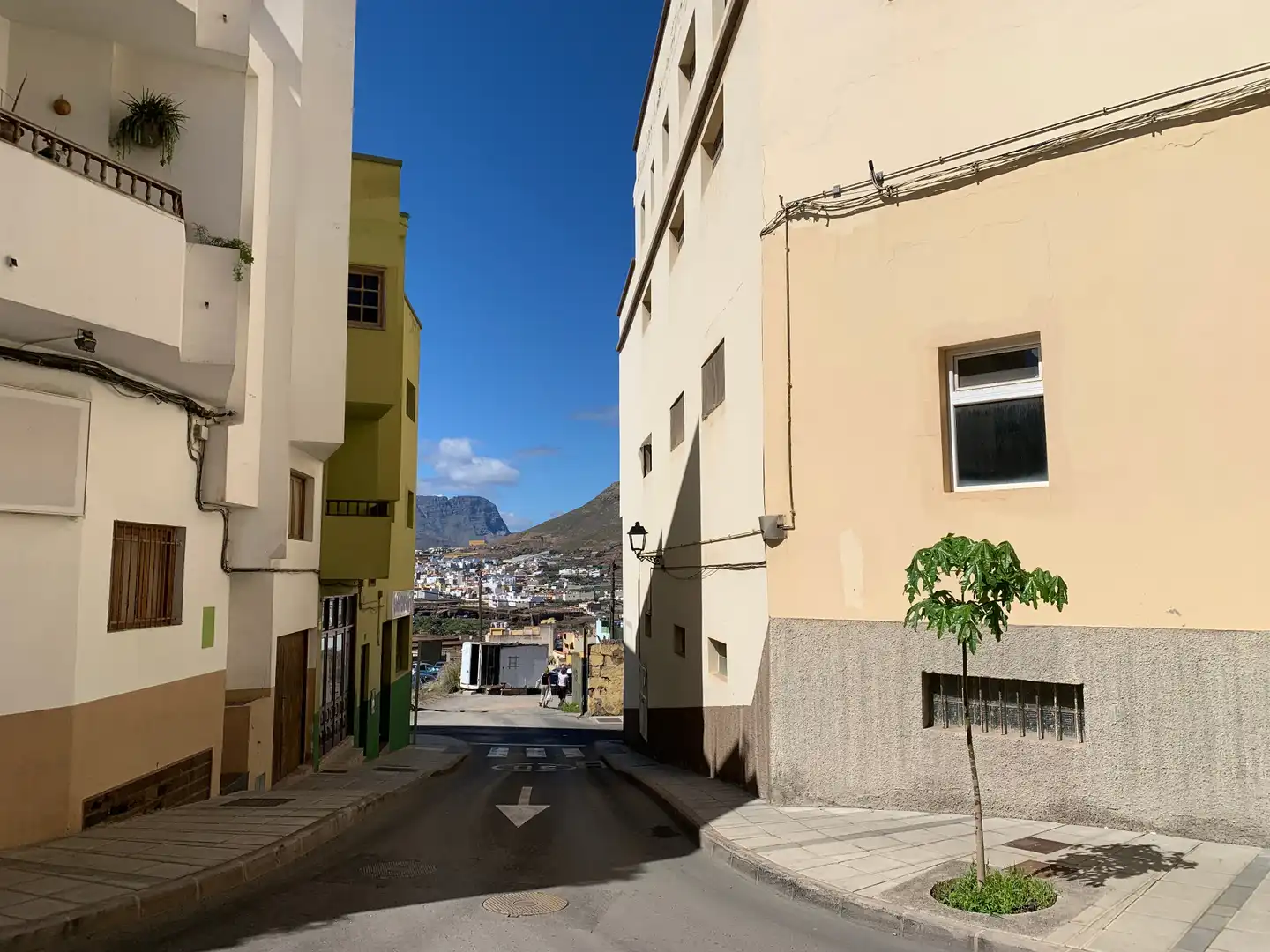 Vista exterior de Local en venta en Gáldar