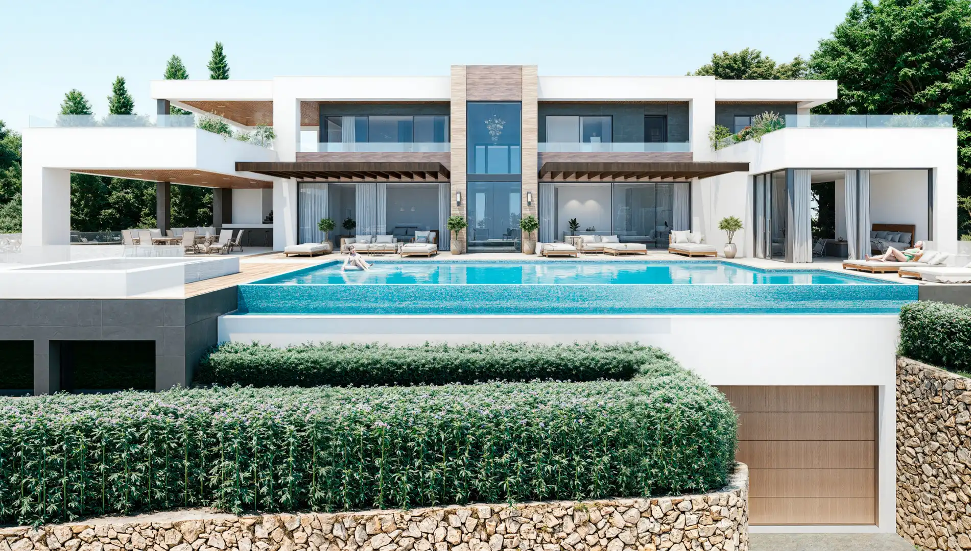 Piscina de Casa o chalet en venta en Nueva Andalucía