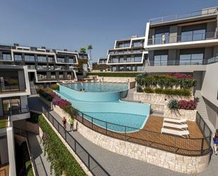 Swimming pool of Apartment for sale in Santa Pola  with Air Conditioner, Heating and Private garden