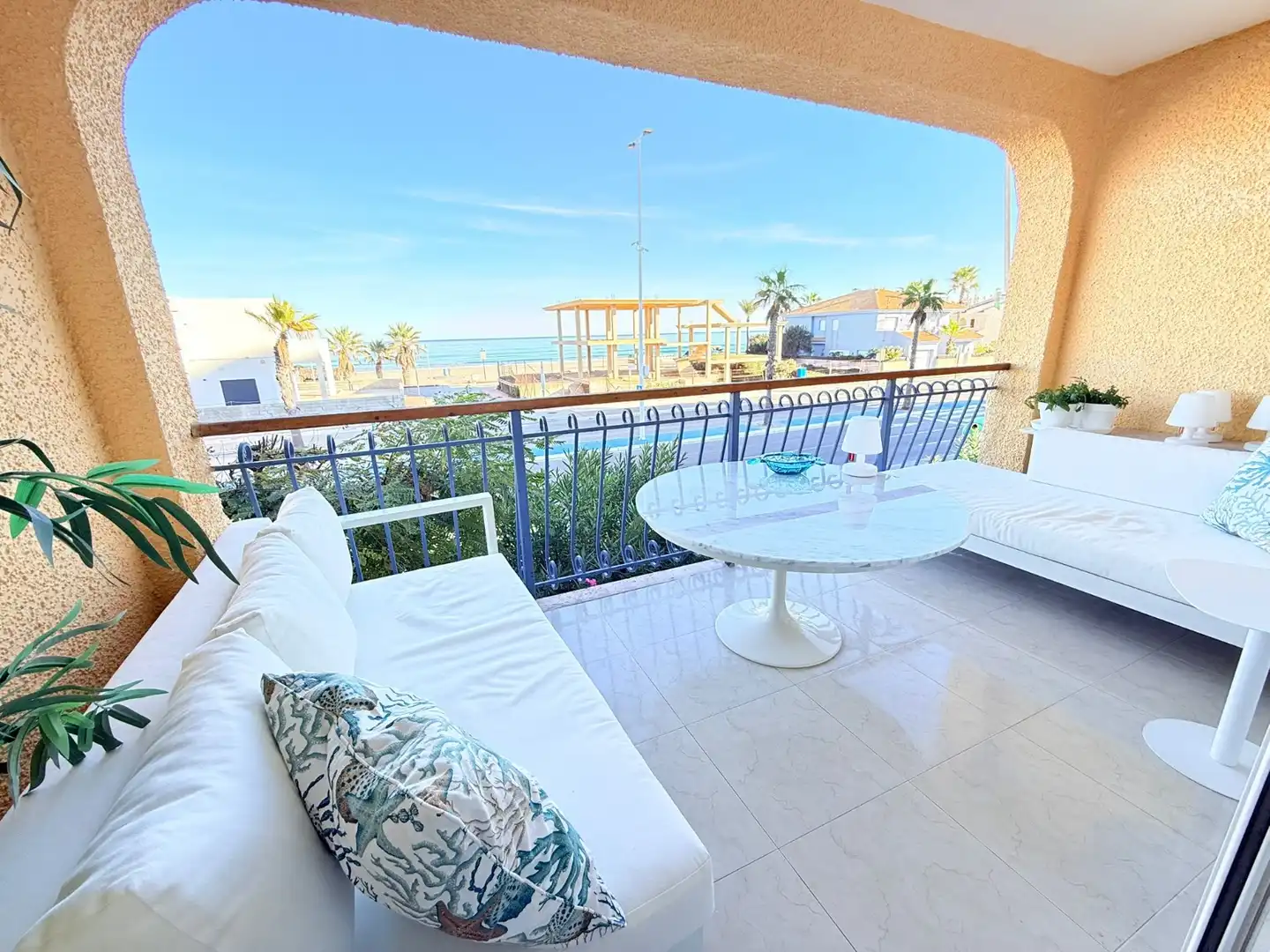 Terrace of Apartments for sale in La Manga del Mar Menor  with Air Conditioner, Terrace and Furnished
