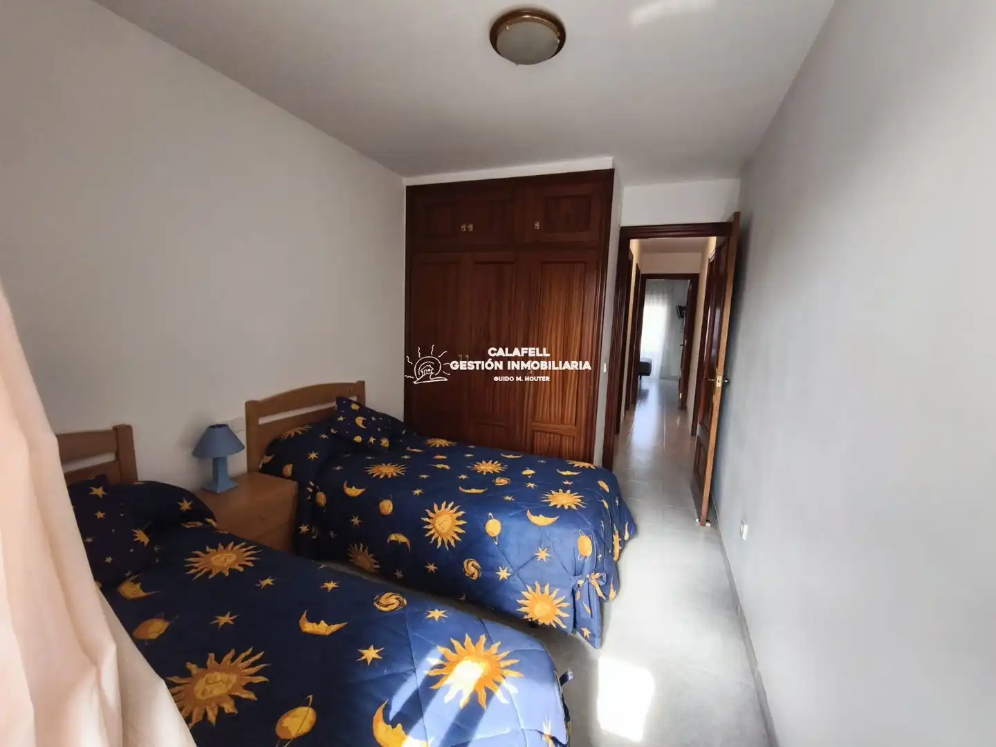 Schlafzimmer von Wohnung zur Miete in Calafell mit Klimaanlage, Heizung und Terrasse
