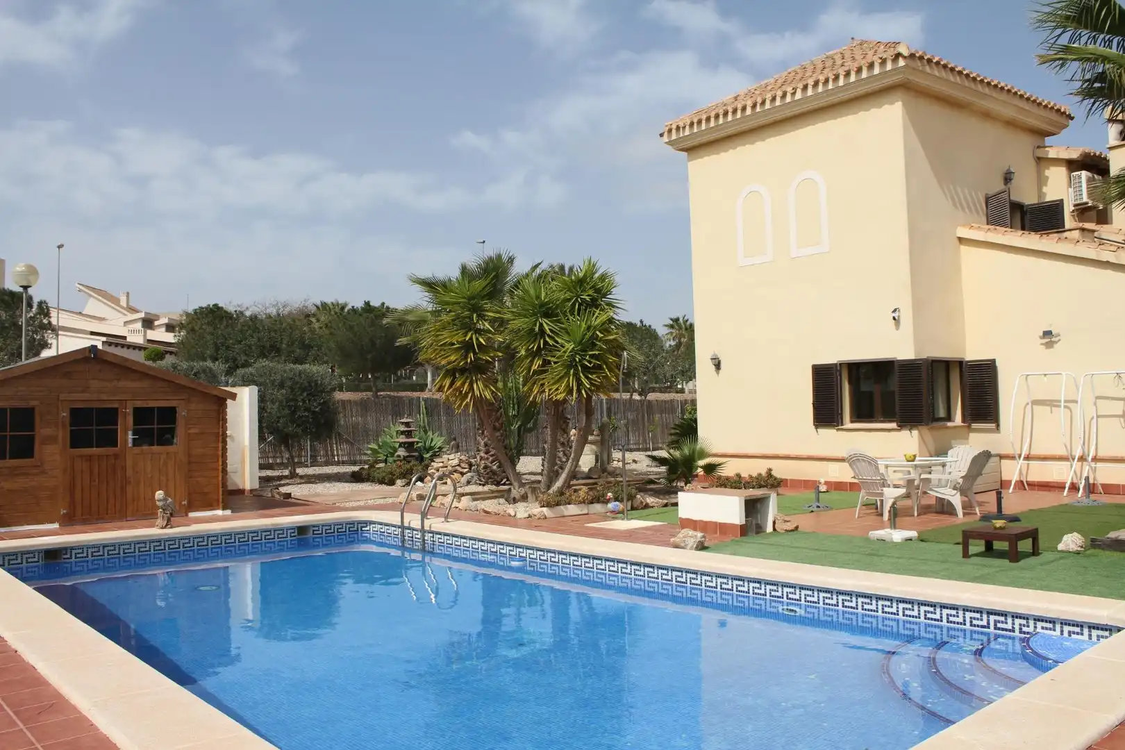 Villa mit Pool zum Verkauf in Los Almagros - Los Paganes - El Escobar