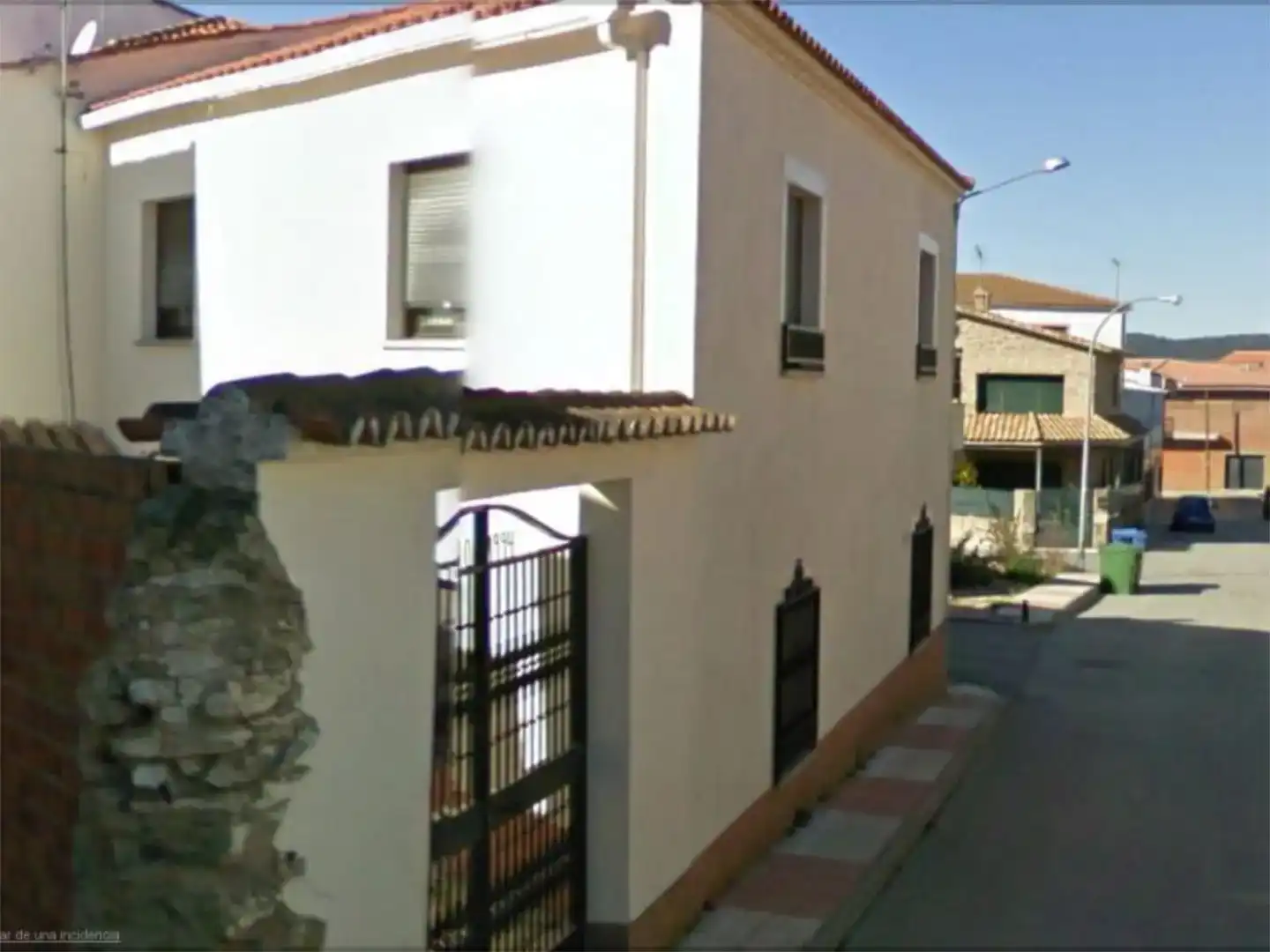 Vista exterior de Casa adosada en venda en Torreorgaz