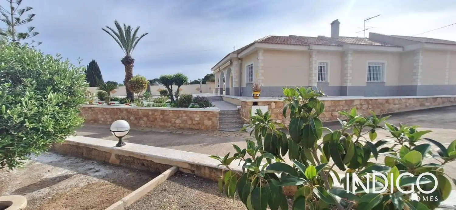 Vista exterior de Casa o chalet en venta en Elche / Elx con Aire acondicionado, Calefacción y Terraza