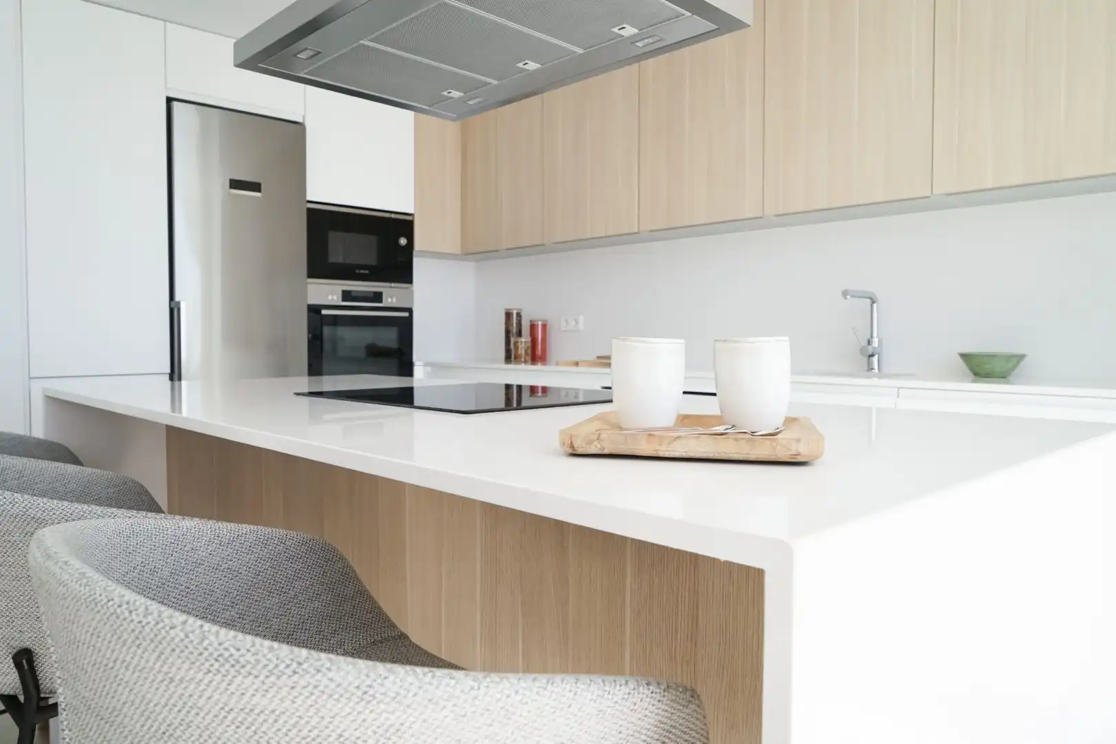 Cocina de Casa o chalet en venta en Altea con Aire acondicionado y Piscina