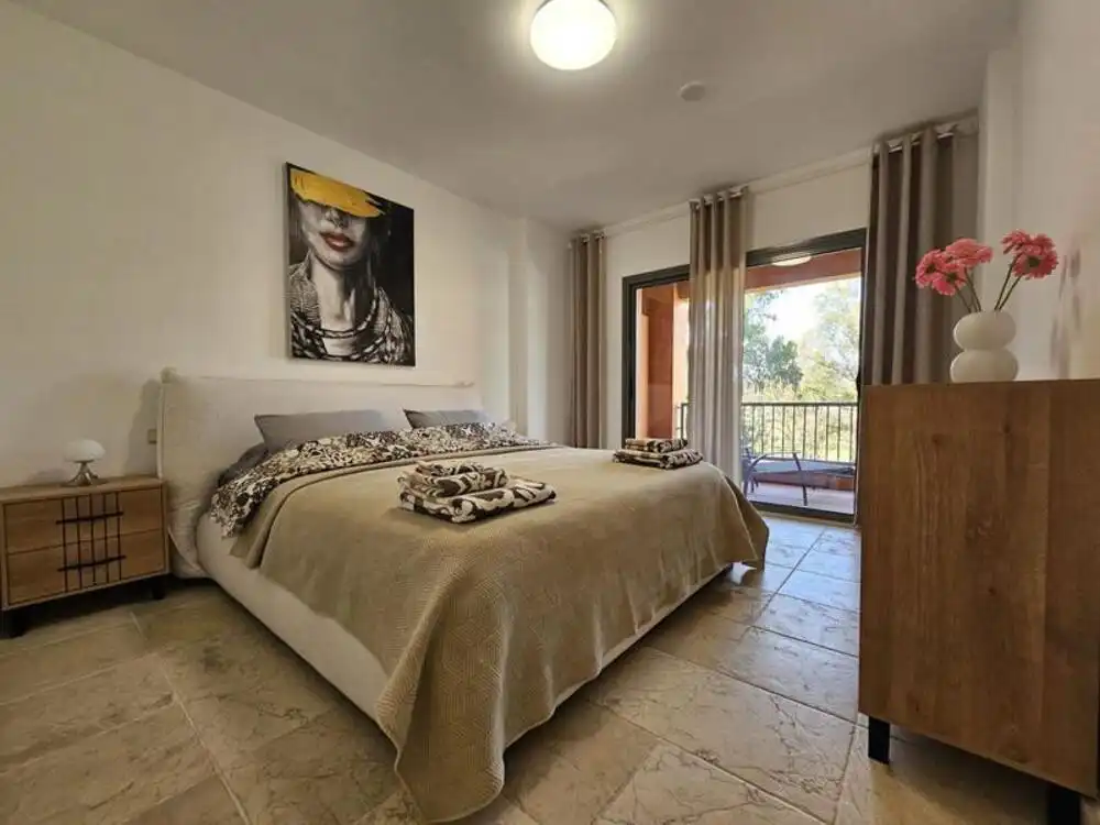 Schlafzimmer von Wohnungen zur Miete in Atalaya mit Klimaanlage, Terrasse und Abstellraum