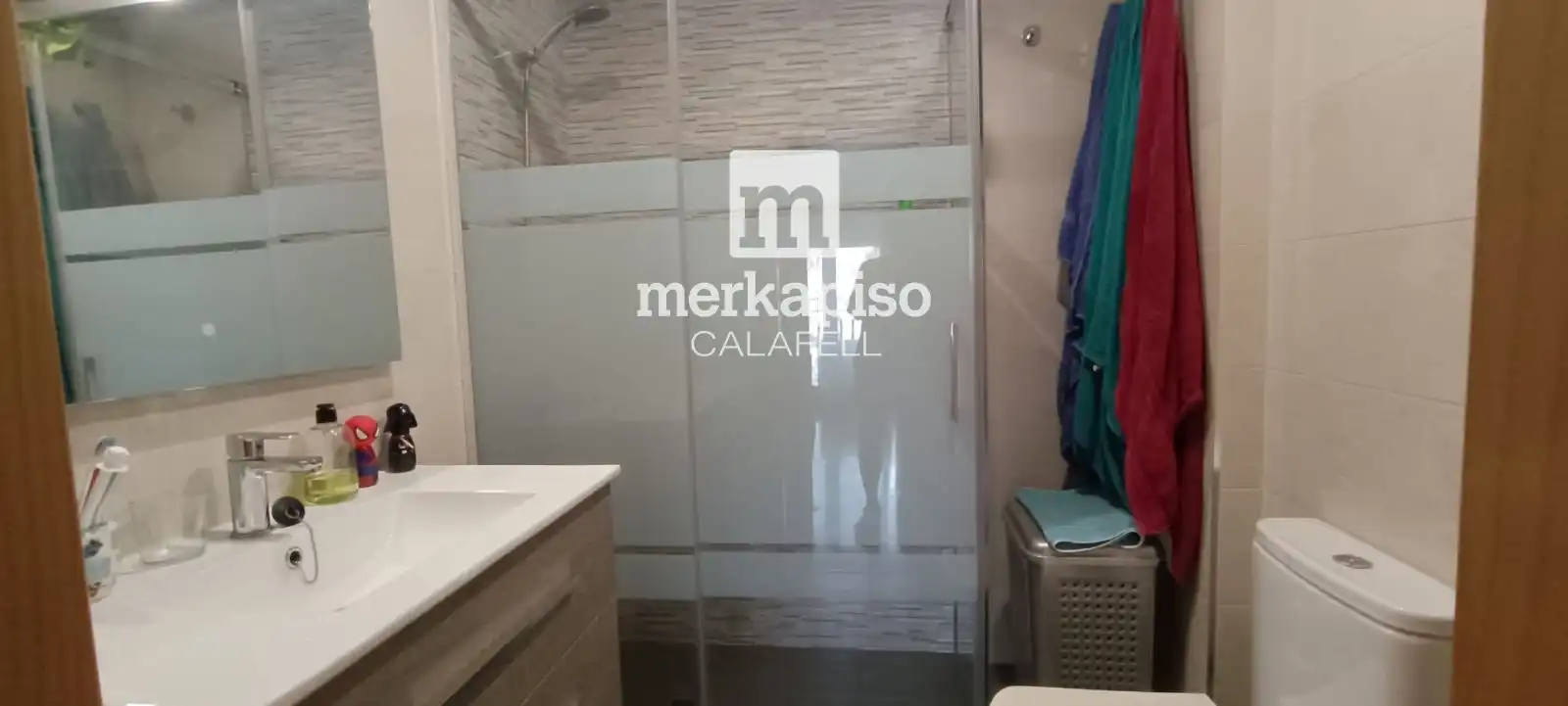 Bathroom of Flat for sale in Calafell  with Air Conditioner, Heating and Terrace