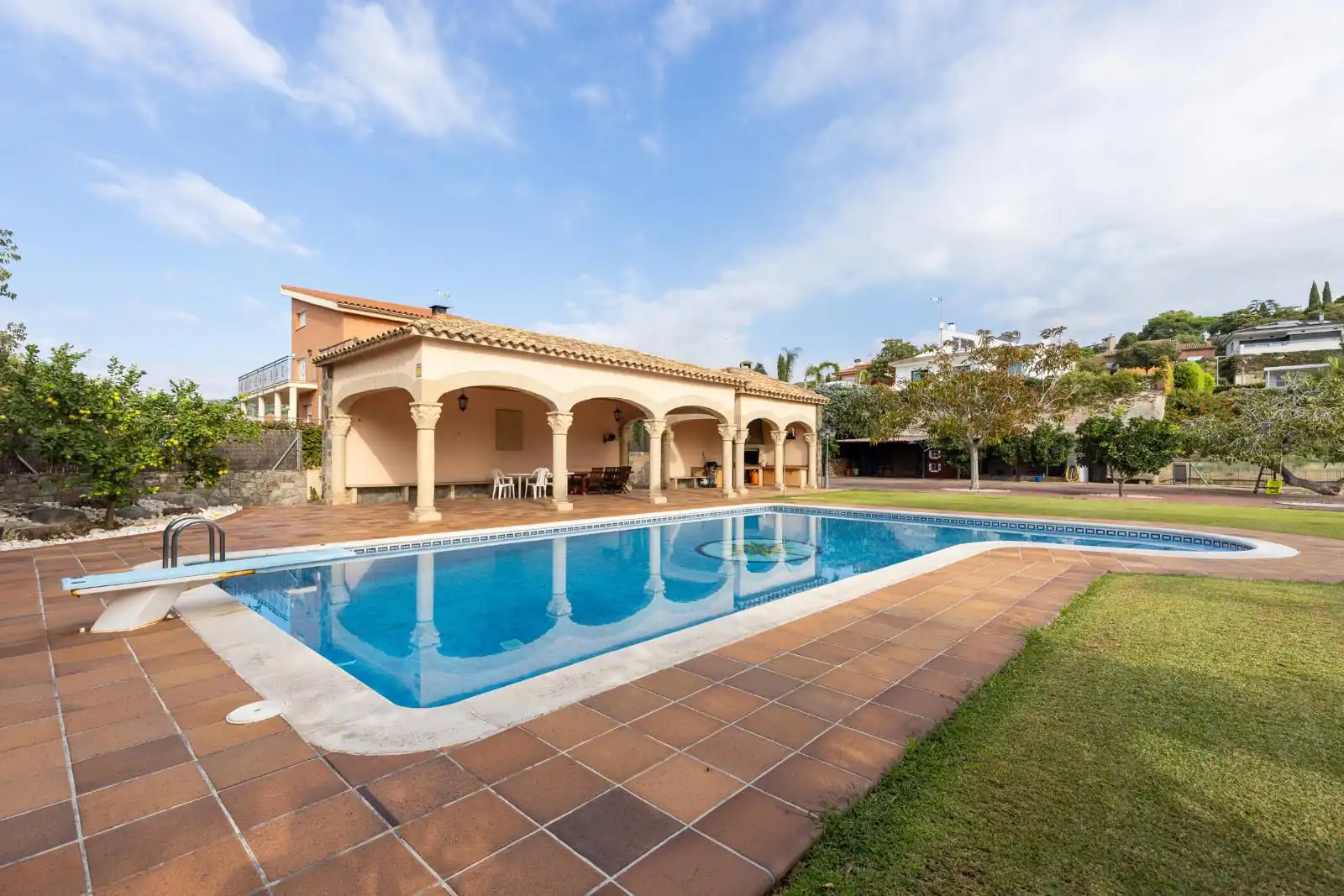 Piscina de Casa o xalet en venda en Mataró amb Terrassa i Piscina