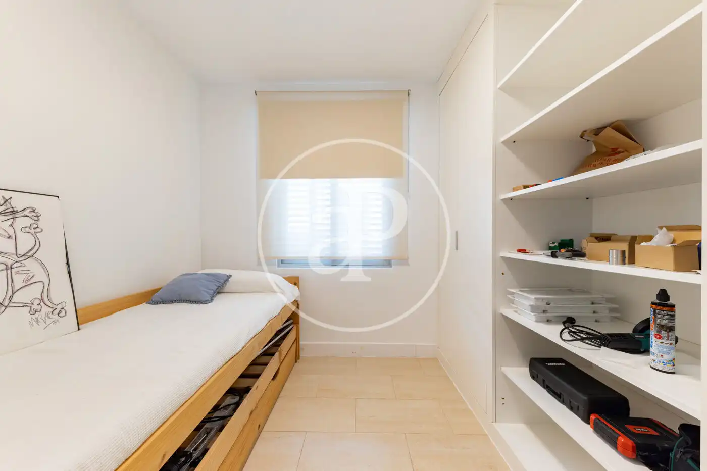 Schlafzimmer von Einfamilien-Reihenhaus zur Miete in  Palma de Mallorca mit Klimaanlage, Heizung und Privatgarten